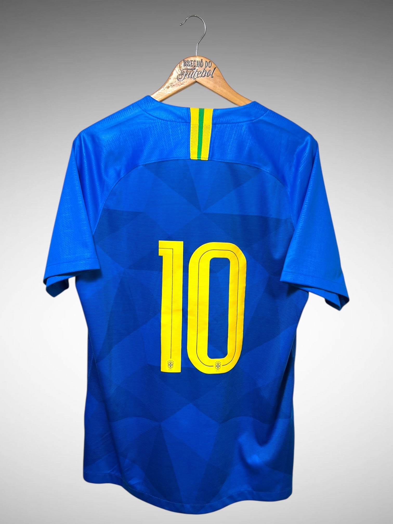 Brasil 2018 Segunda Camisa Tam G N 10.
