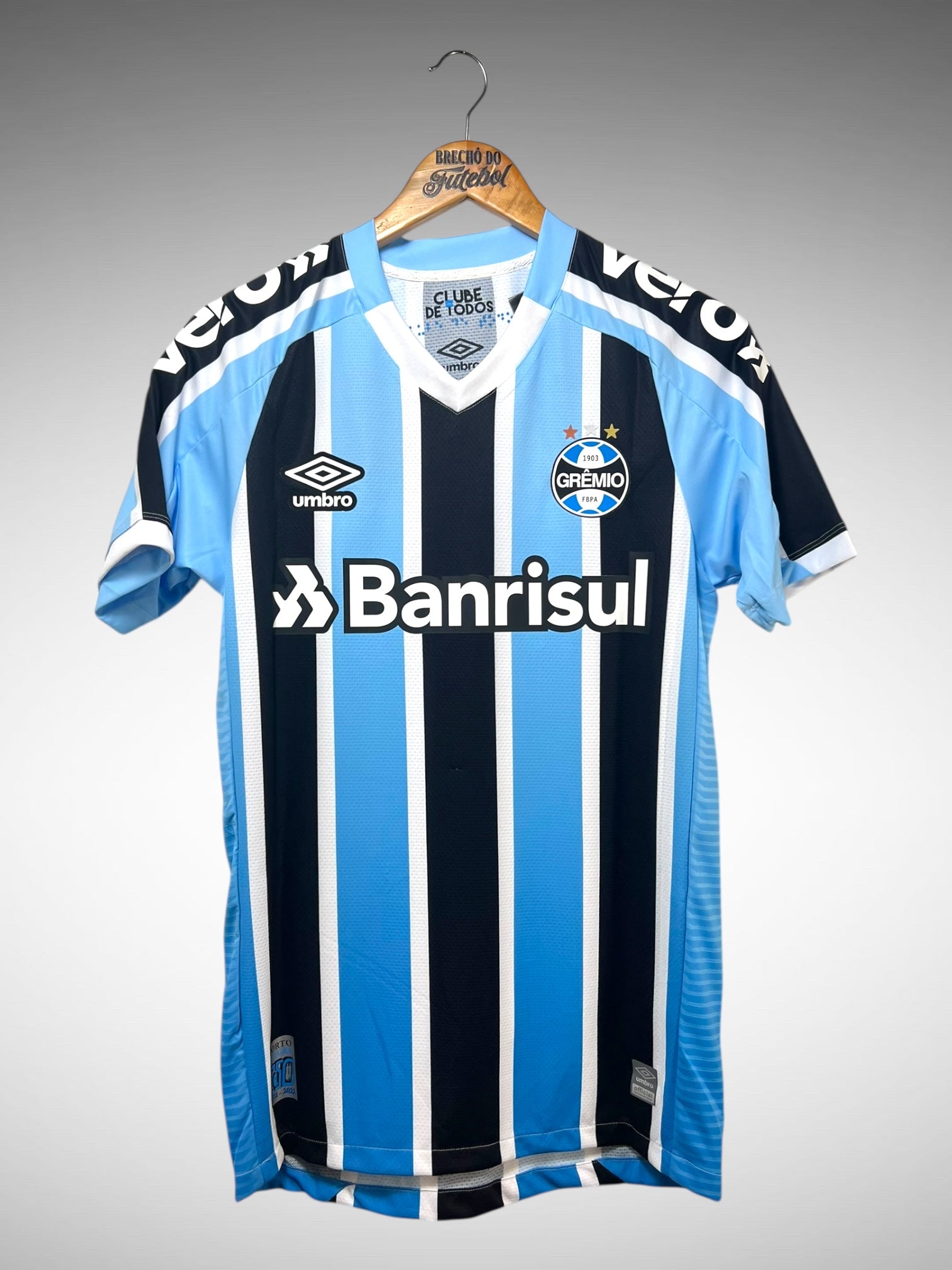 Grêmio 2022 Primeira Camisa Tam P N 9 Suárez.