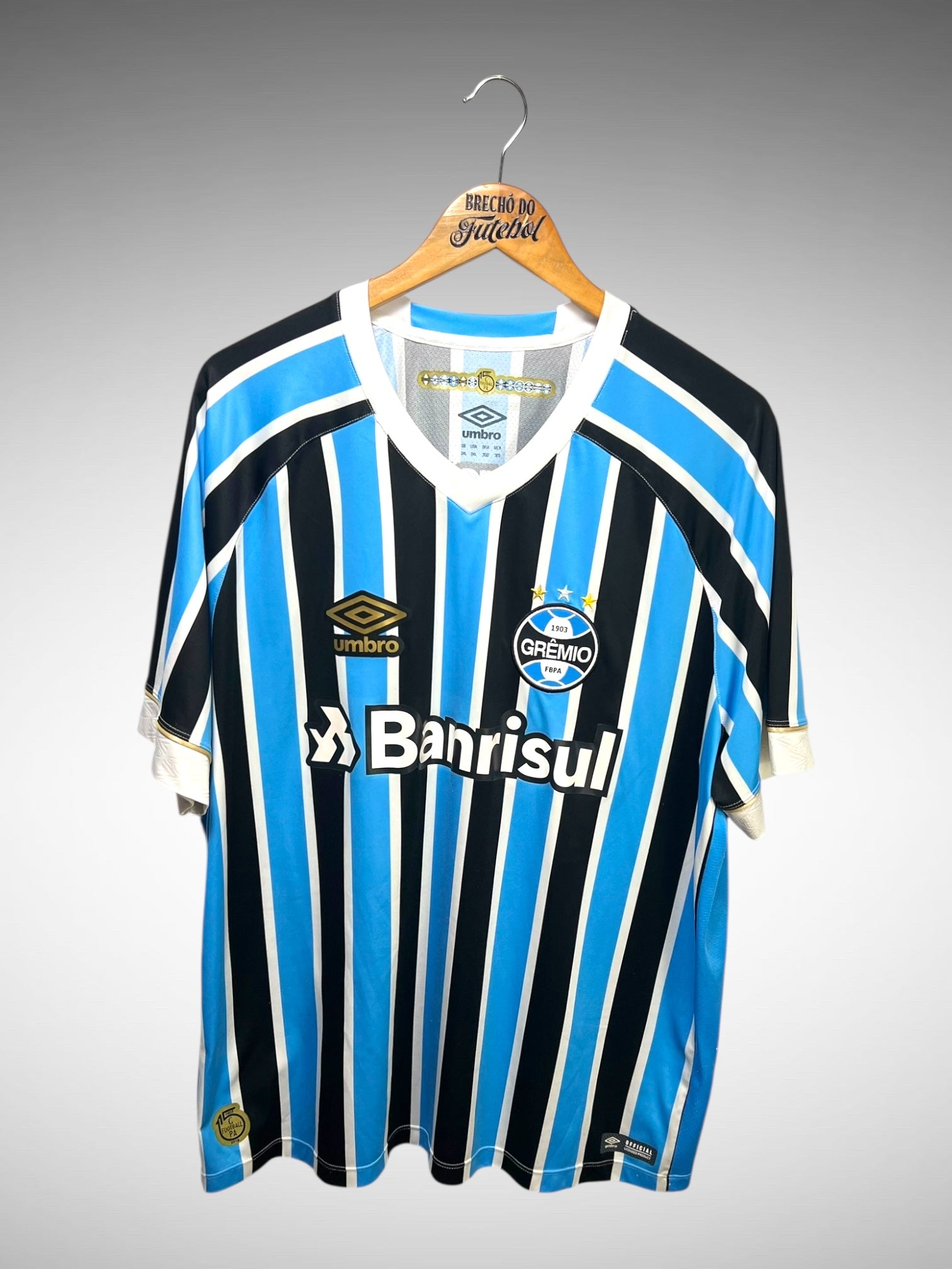 Grêmio 2018 Primeira Camisa Tam 3GG.