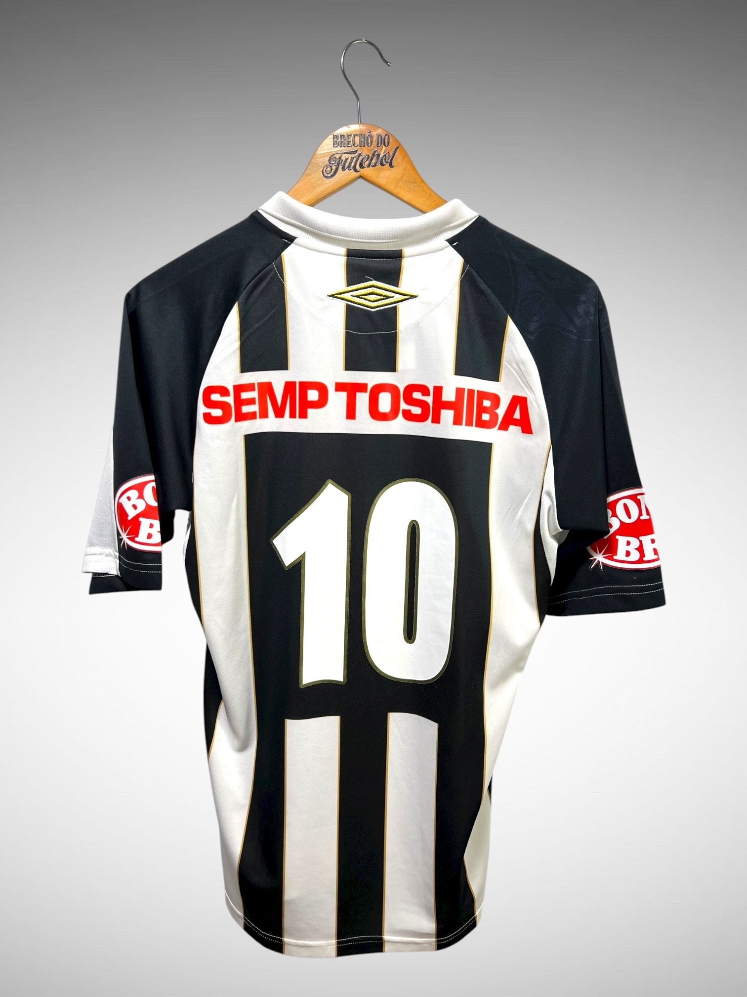 Santos 2007 Segunda Camisa Tam M N 10