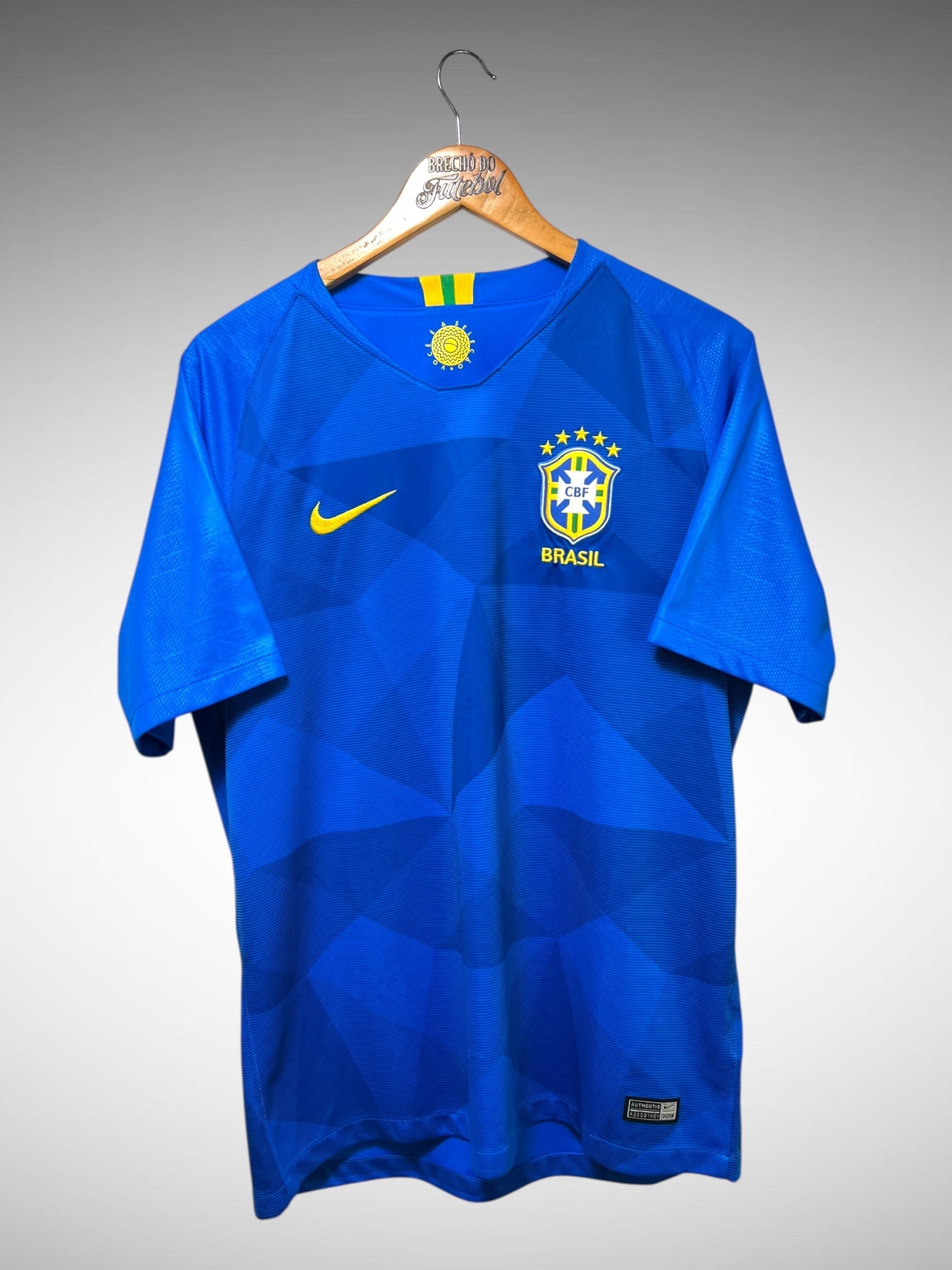 Brasil 2018 Segunda Camisa Tam G N 10.