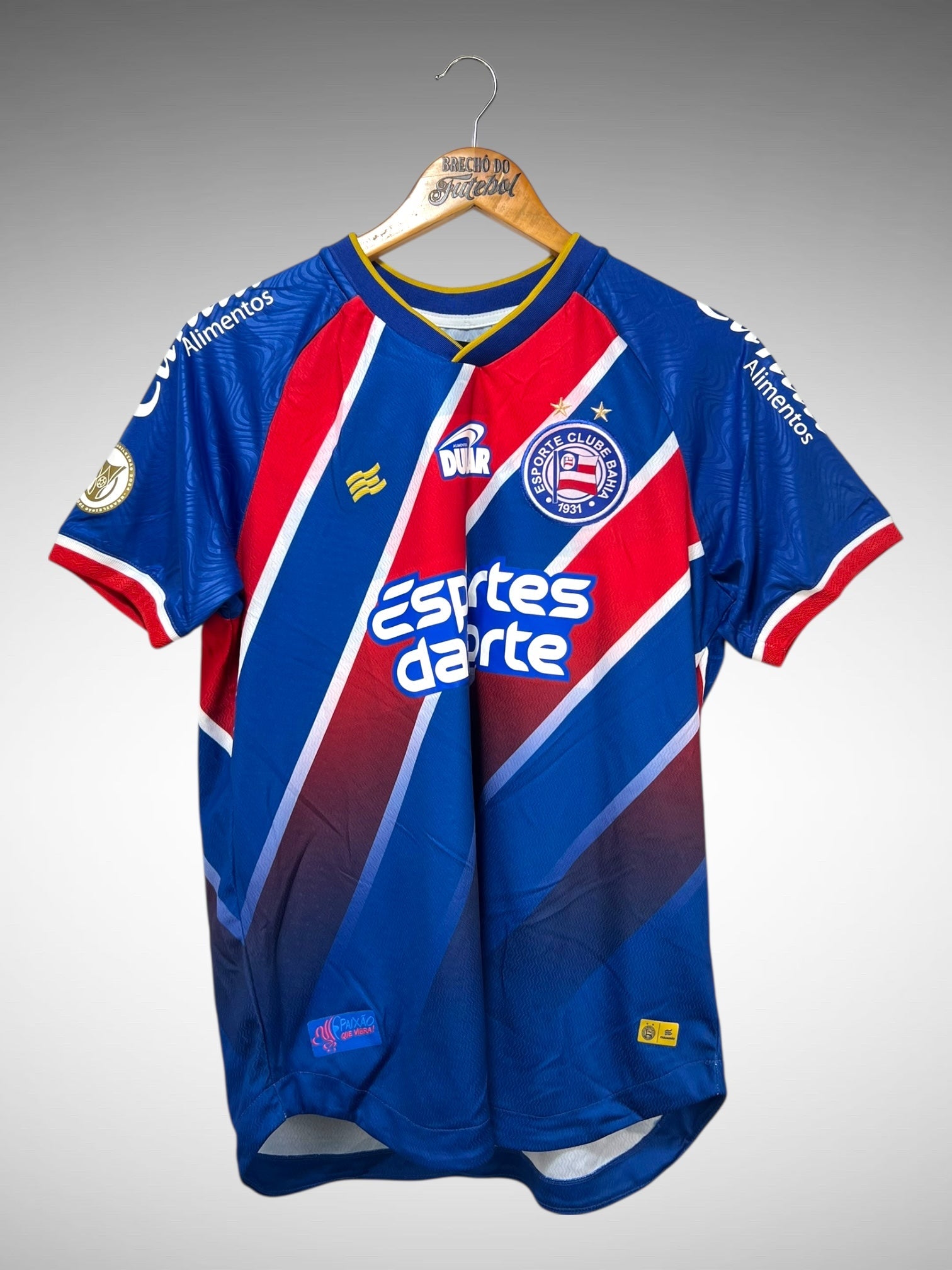 Bahia 2024 Primeira Camisa Tam M N 14 Carlos.