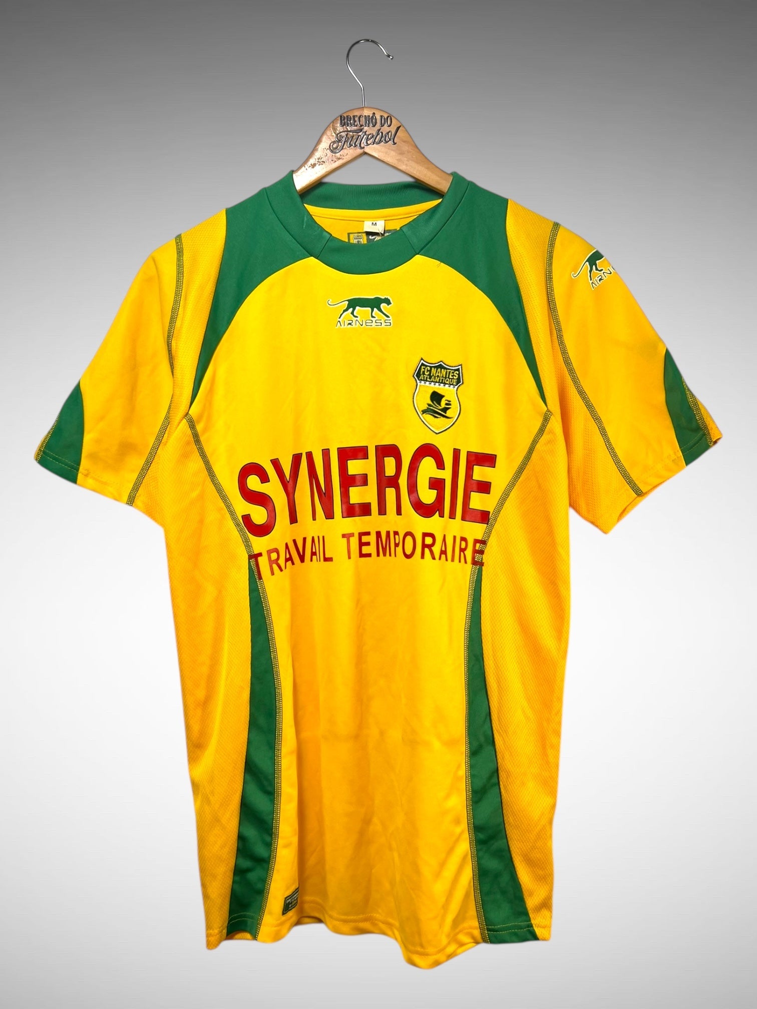 FC Nantes 2005 Primeira Camisa Tam M N 6 Fae.