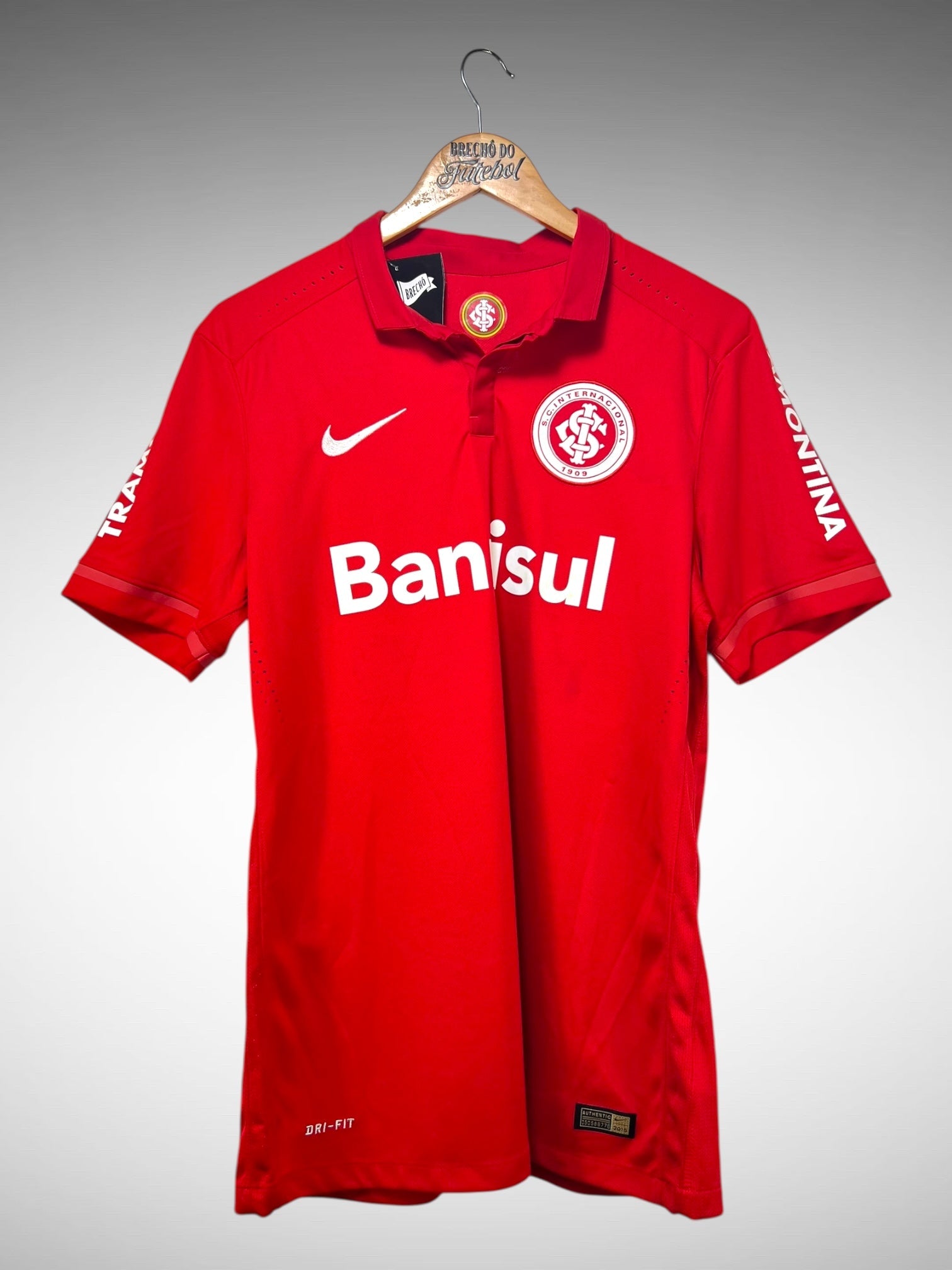 Internacional 2015 Primeira Camisa Tam G N 9.