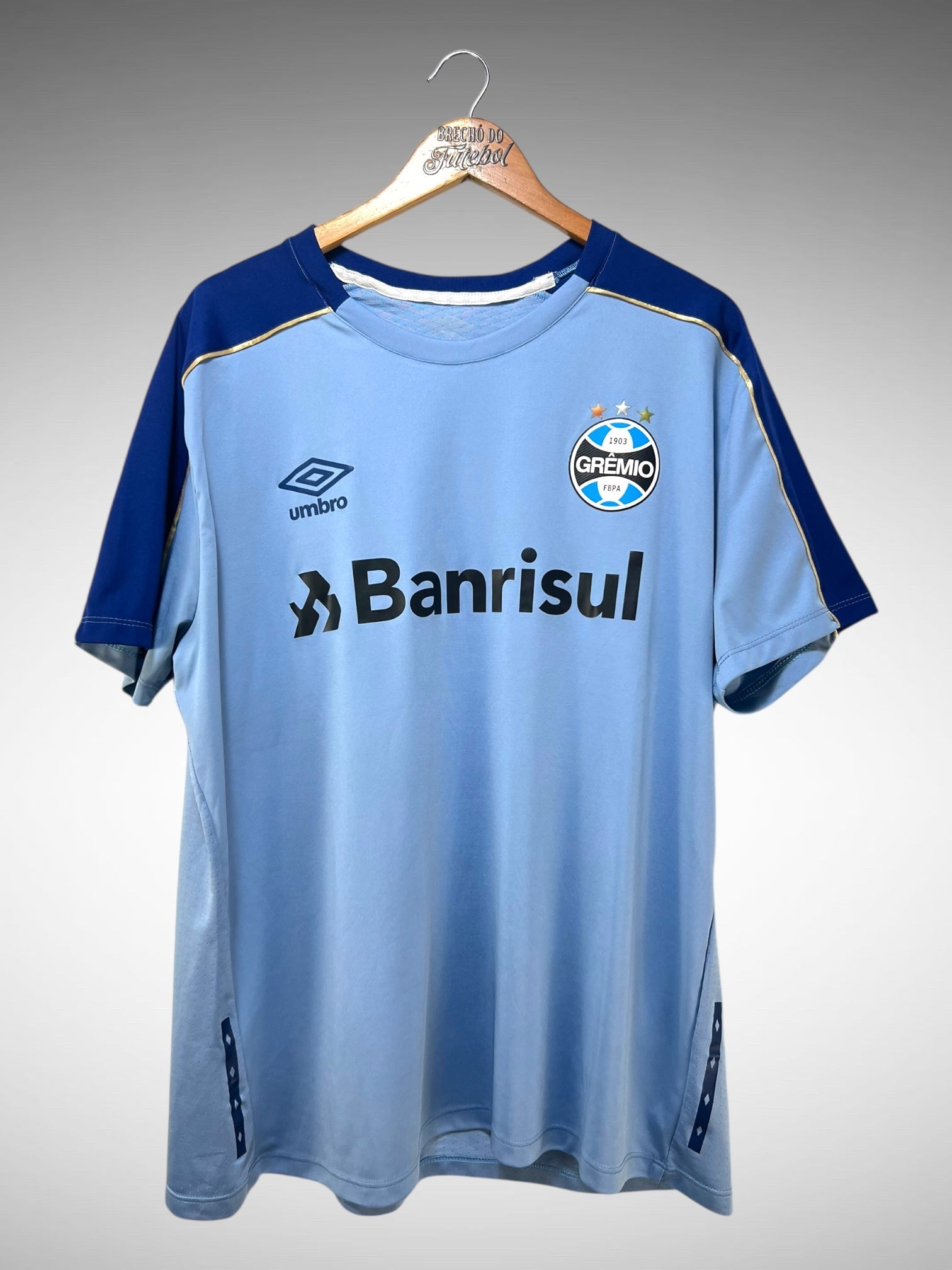 Grêmio 2019 Camisa De Treino Tam 3G.