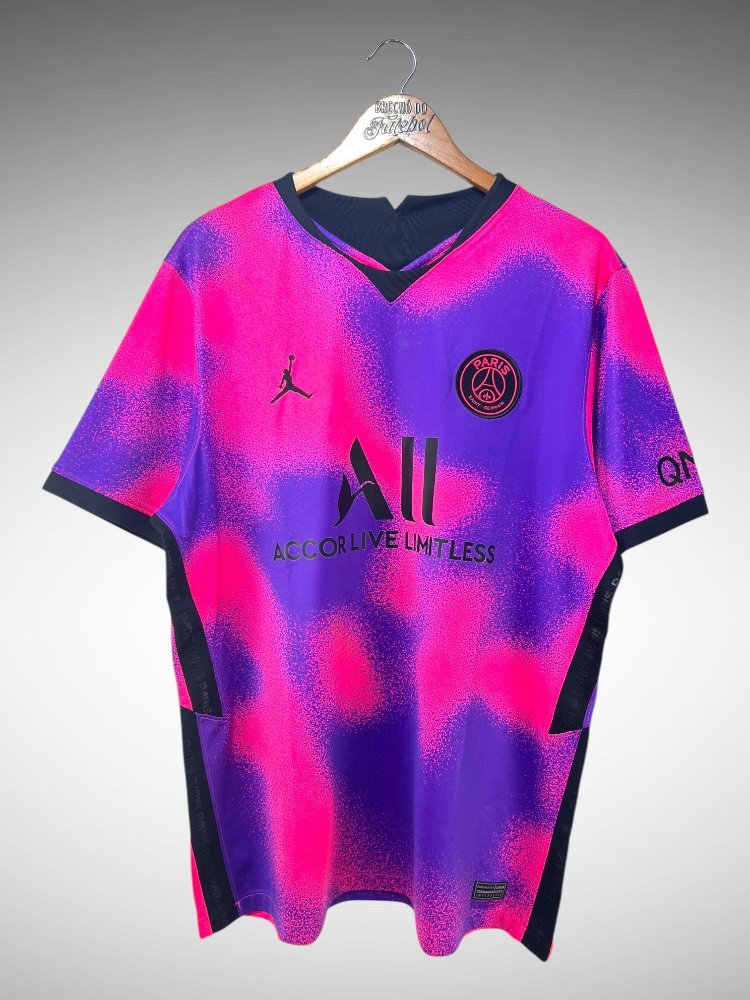 Paris Saint-Germain 2021 Terceira Camisa Tam GG.