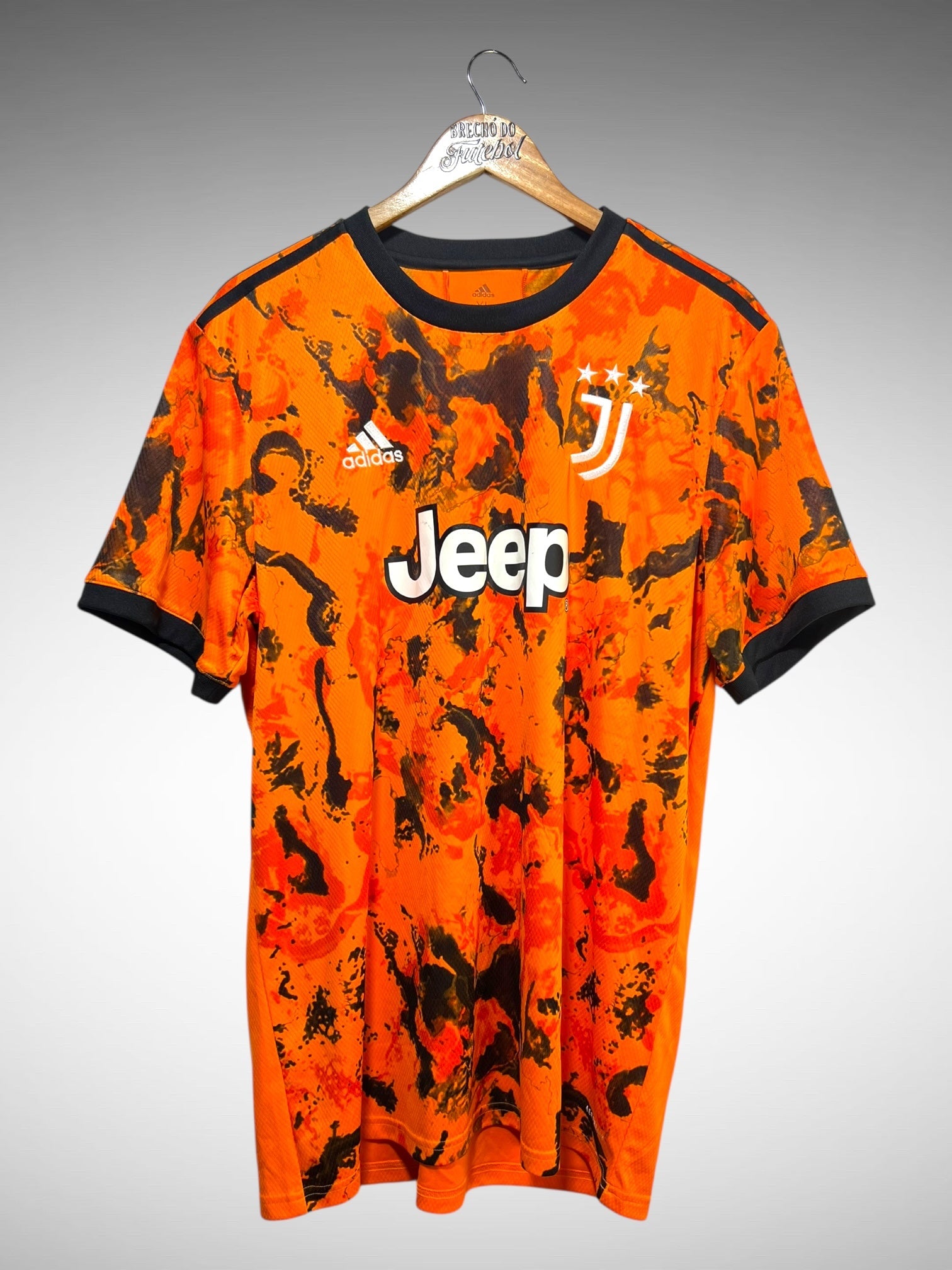 Juventus 2021 Terceira Camisa Tam GG.