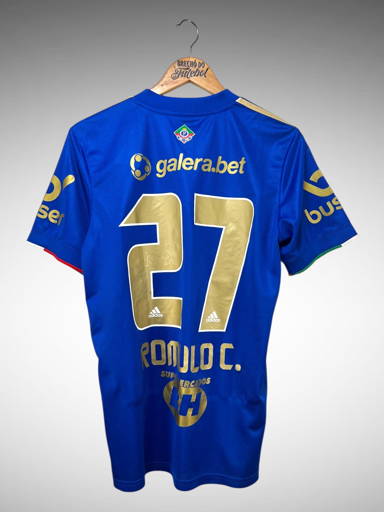 Cruzeiro 2021 Primeira Camisa Tam P N 27 Romulo C.