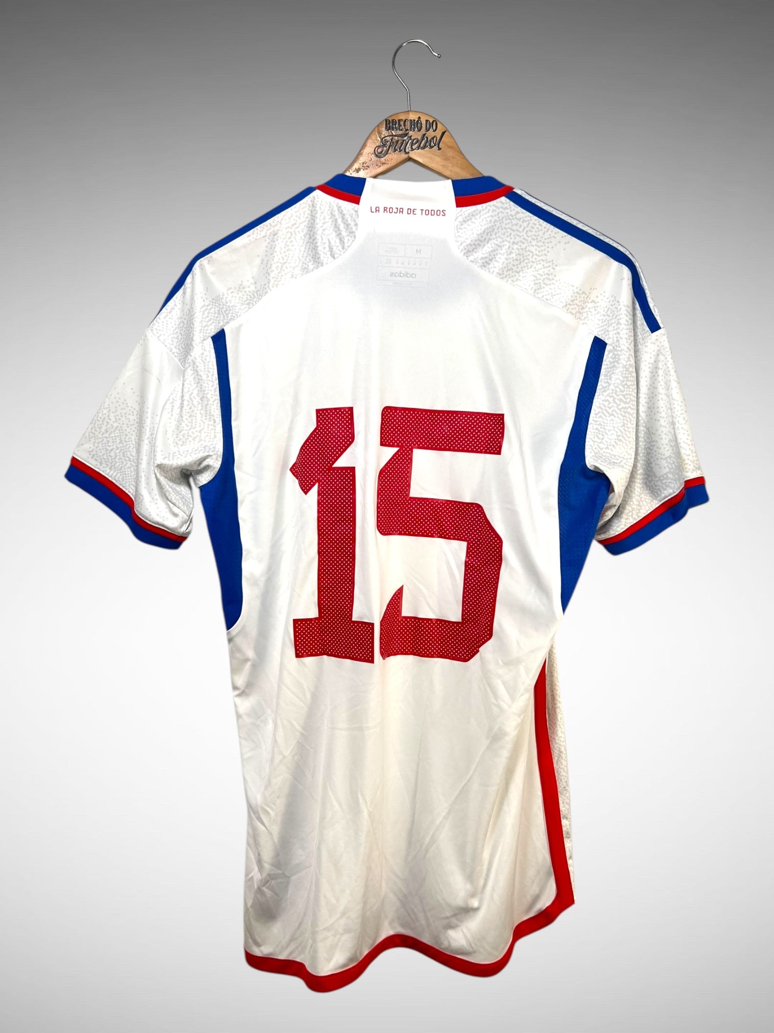 Chile 2022 Segunda Camisa Tam M N 15.