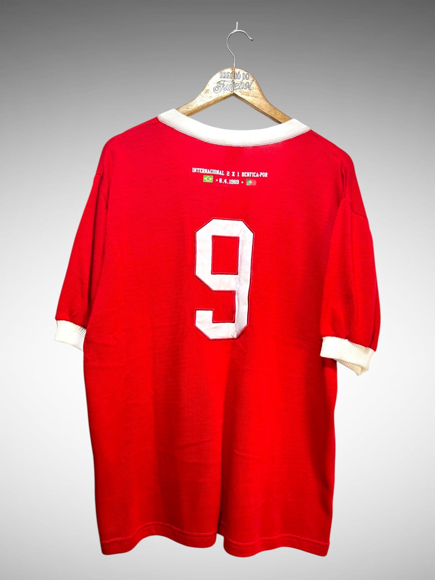 Internacional 1969 Retrô Primeira Camisa Tam 3G N 9.
