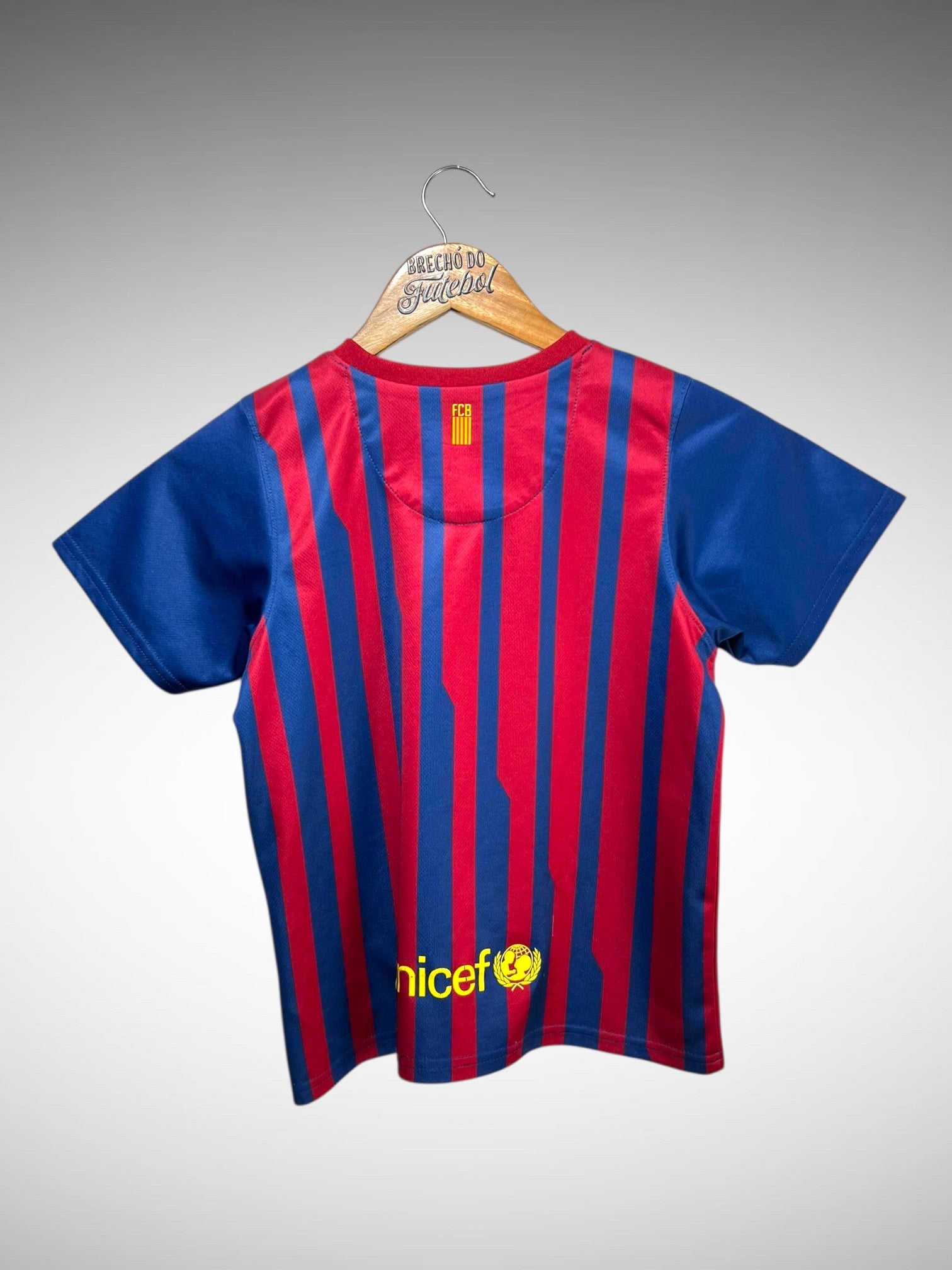 Barcelona 2011 Primeira Camisa Tam 10 Anos Infantil.