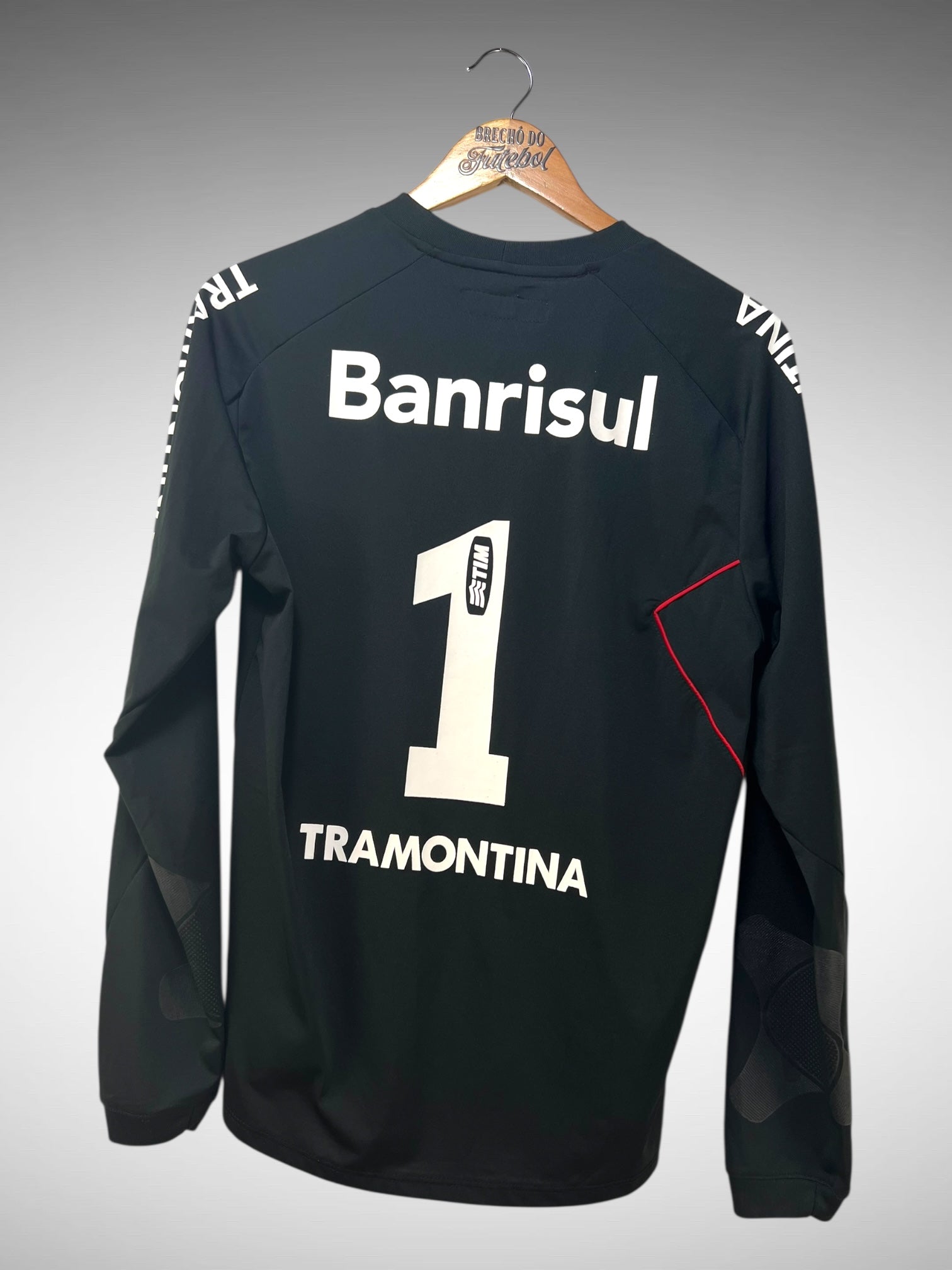 Internacional 2011 Camisa De Goleiro Tam P N 1 Mangas Longas.