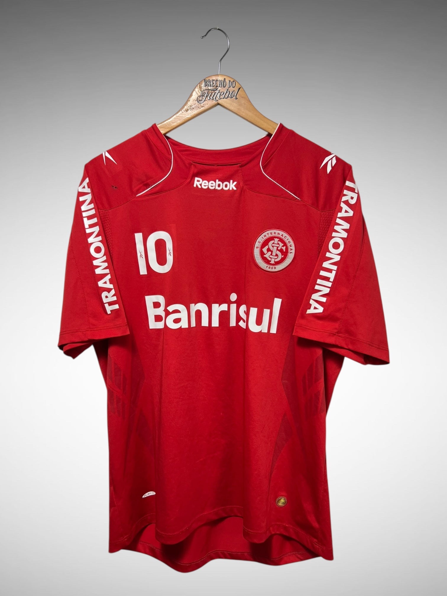 Internacional 2010 Primeira Camisa Tam G N 10.