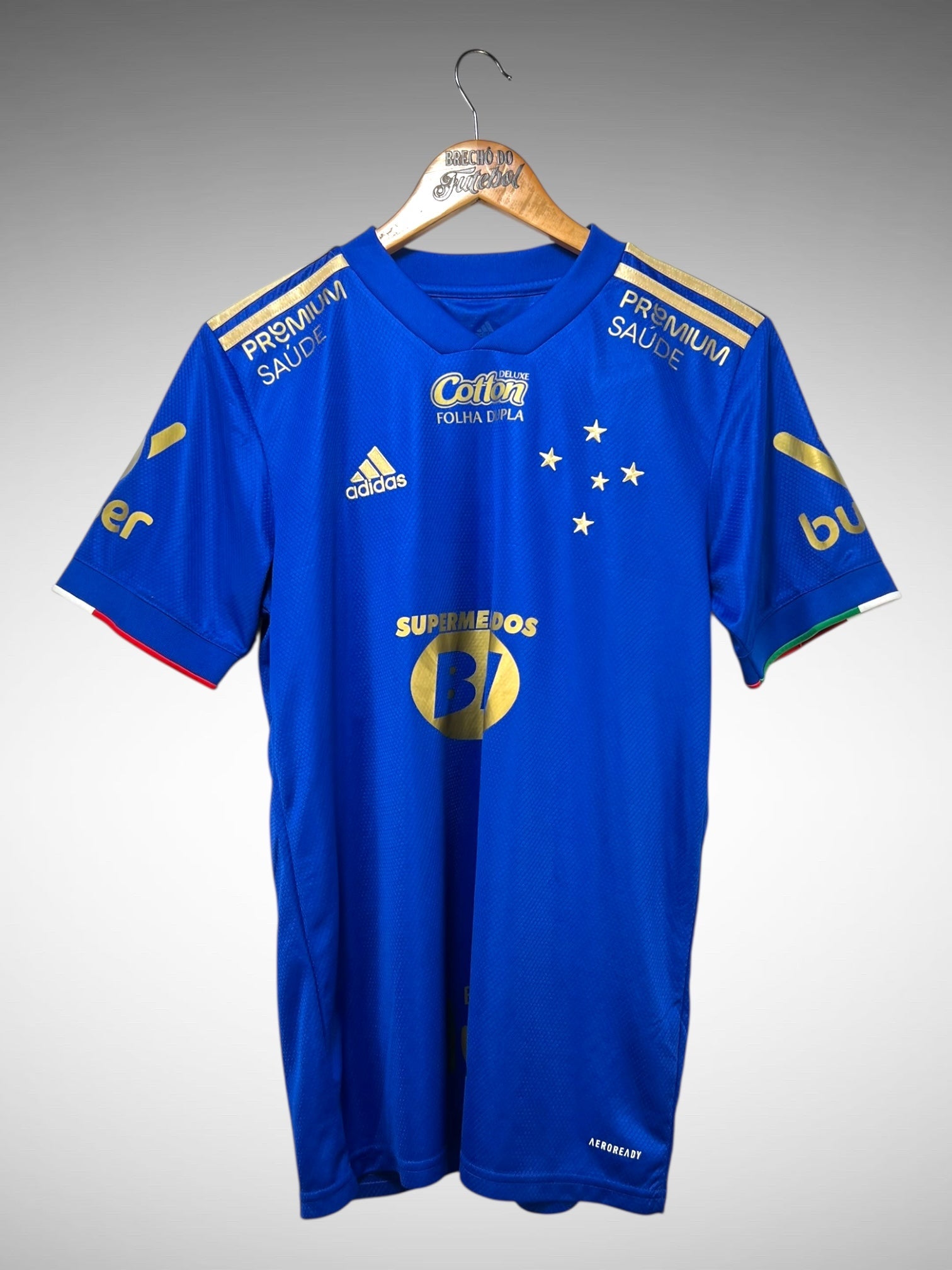 Cruzeiro 2021 Primeira Camisa Tam P N 27 Romulo C.