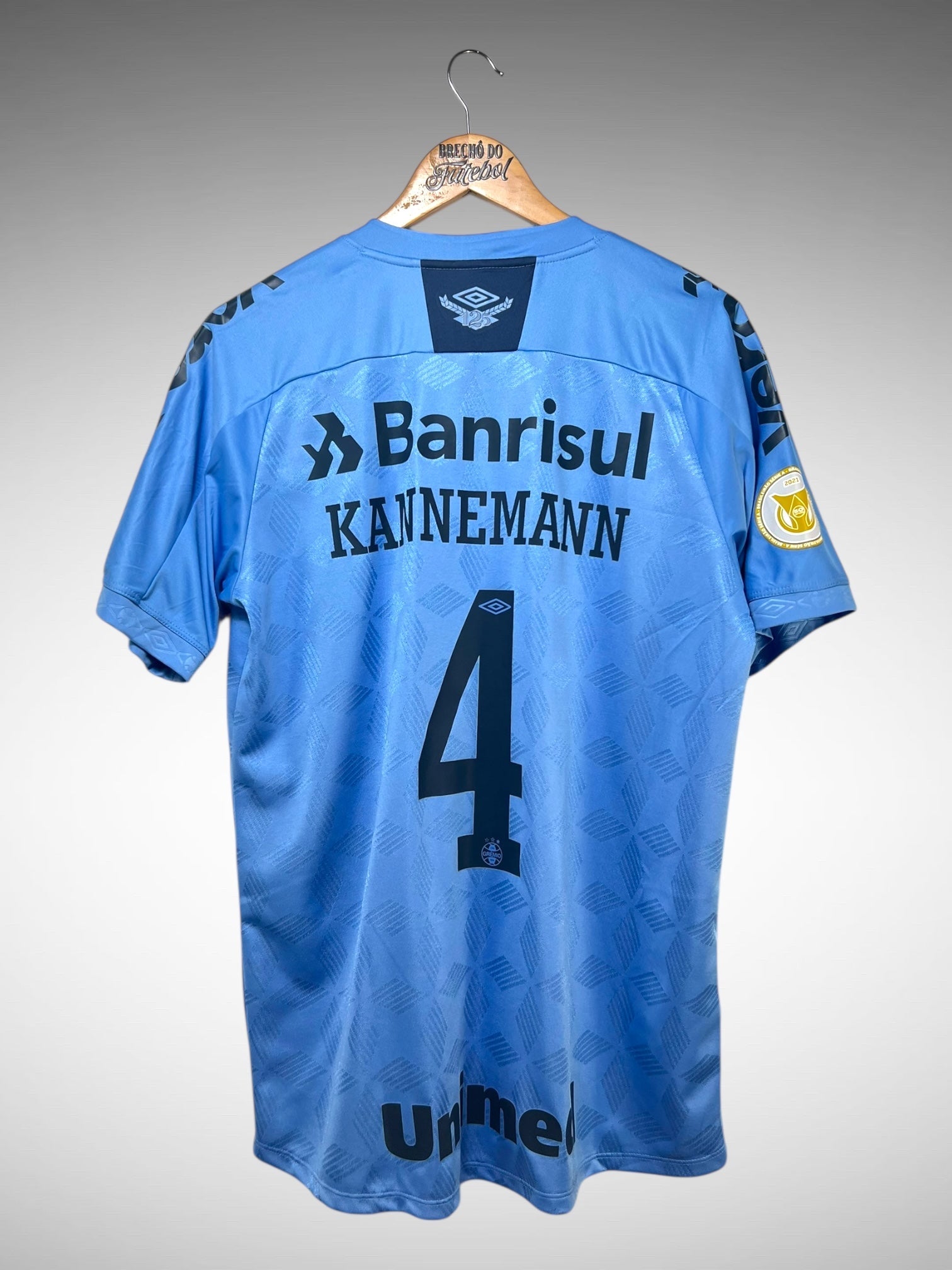 Grêmio 2020 Terceira Camisa Tam G N 4 Kannemann.