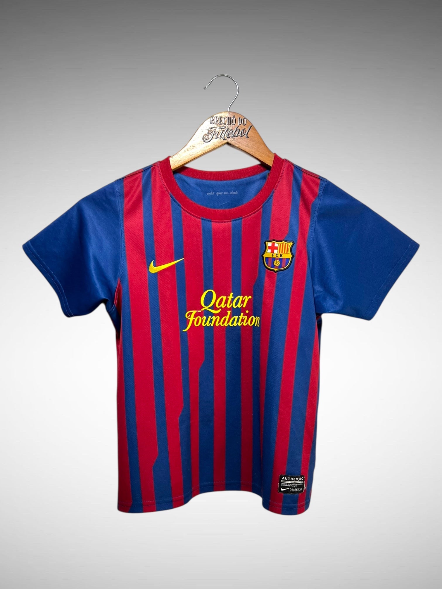Barcelona 2011 Primeira Camisa Tam 10 Anos Infantil.