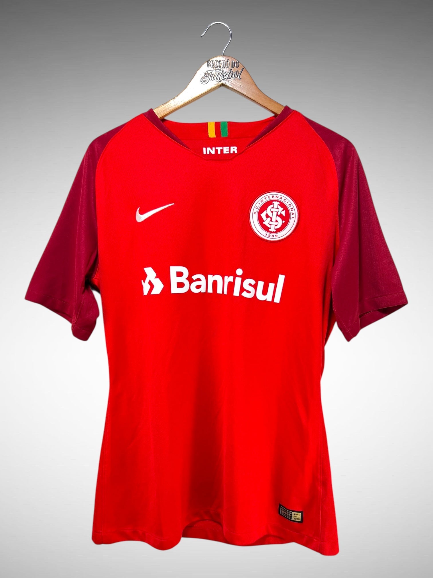 Internacional 2018 Primeira Camisa Tam G N 7.