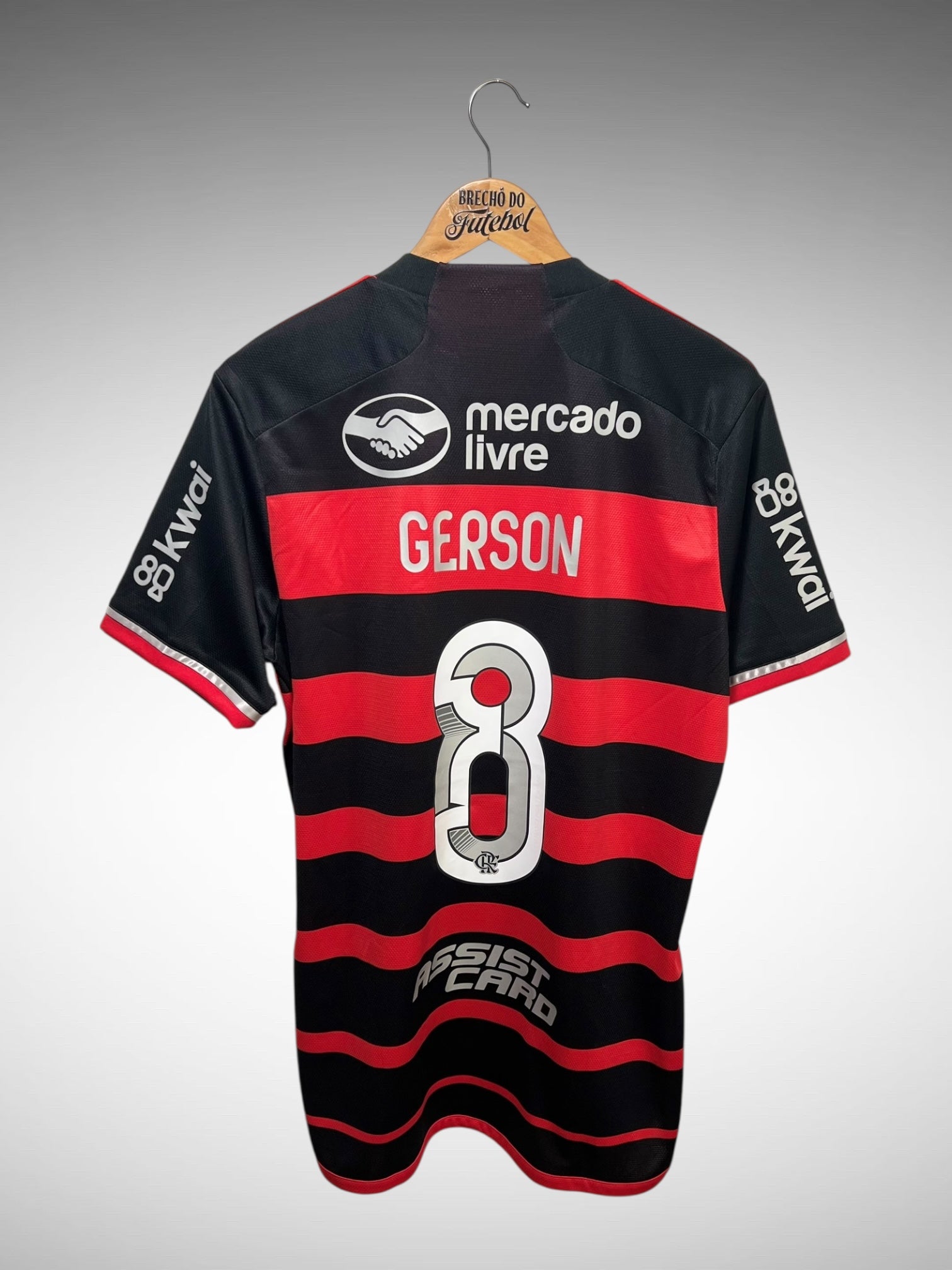 Flamengo 2024 Primeira Camisa Tam G Nº8 Gerson