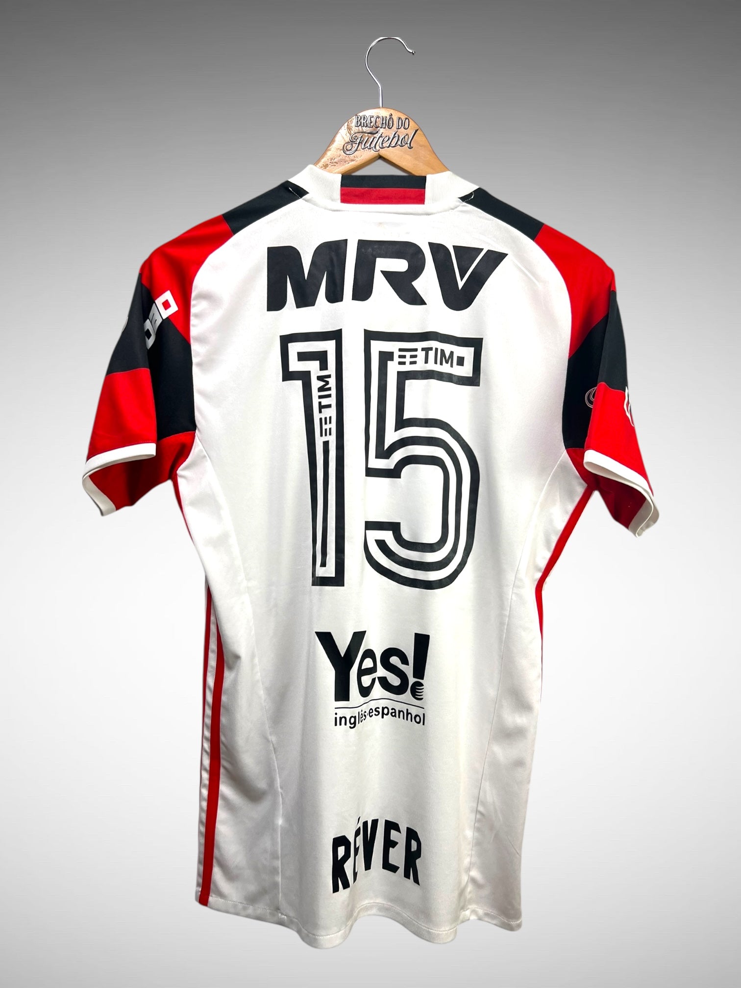 Flamengo 2016 Segunda Camisa Tam P Nº 15 Réver.