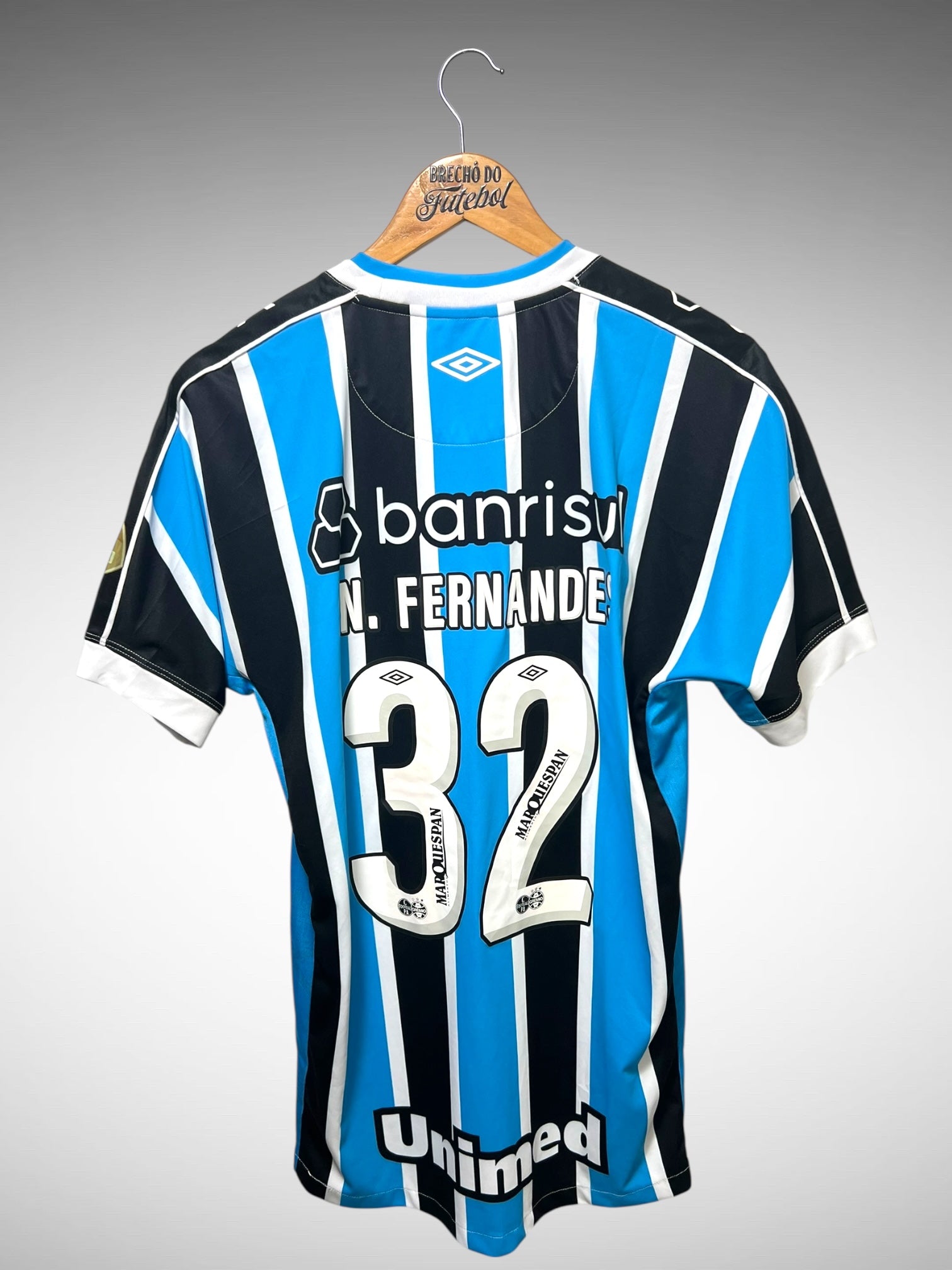 Grêmio 2023 Primeira Camisa Tam M N 32 N.Fernandes