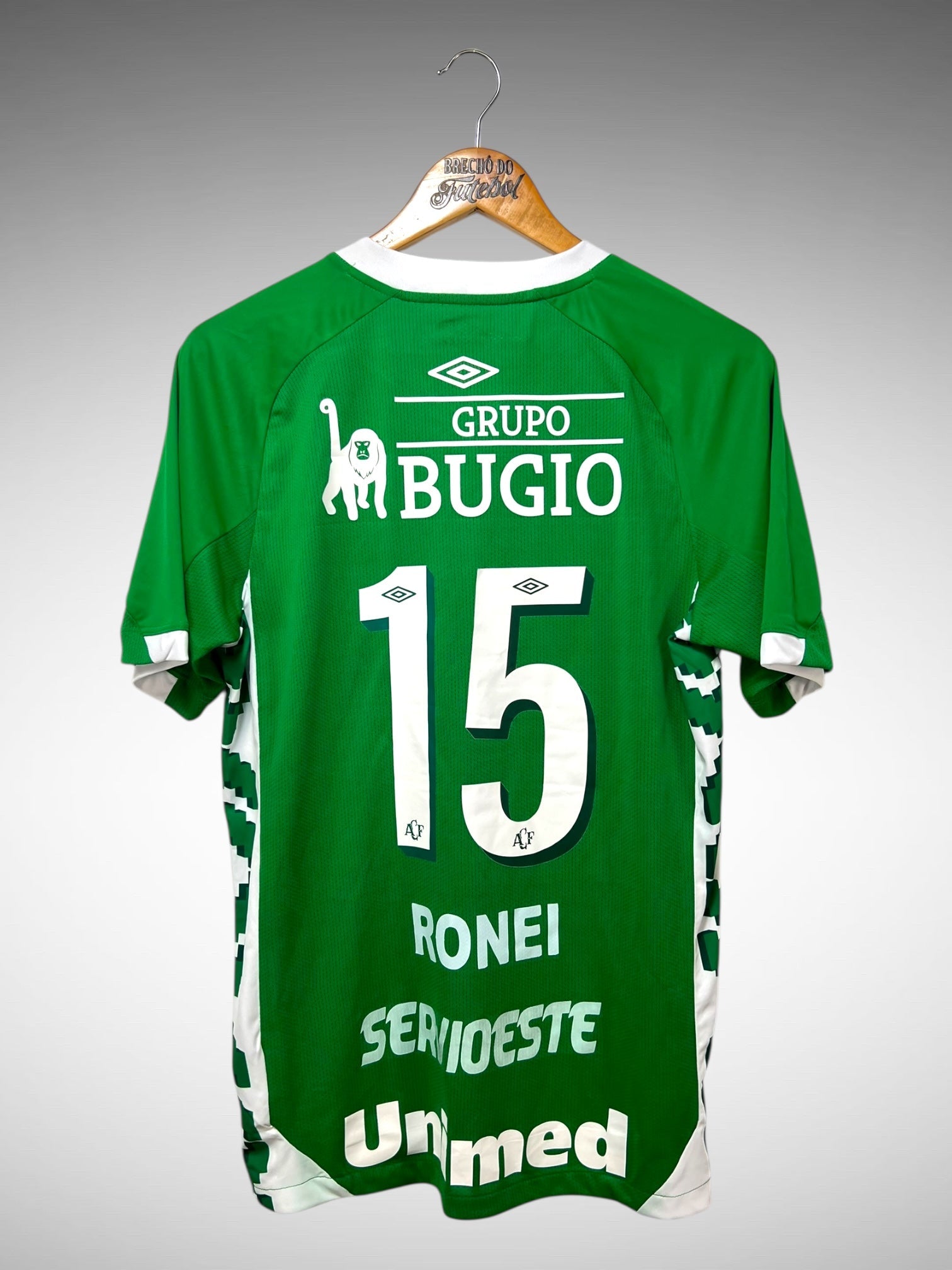 Chapecoense 2022 Primeira Camisa Tam M N 15 Ronei.