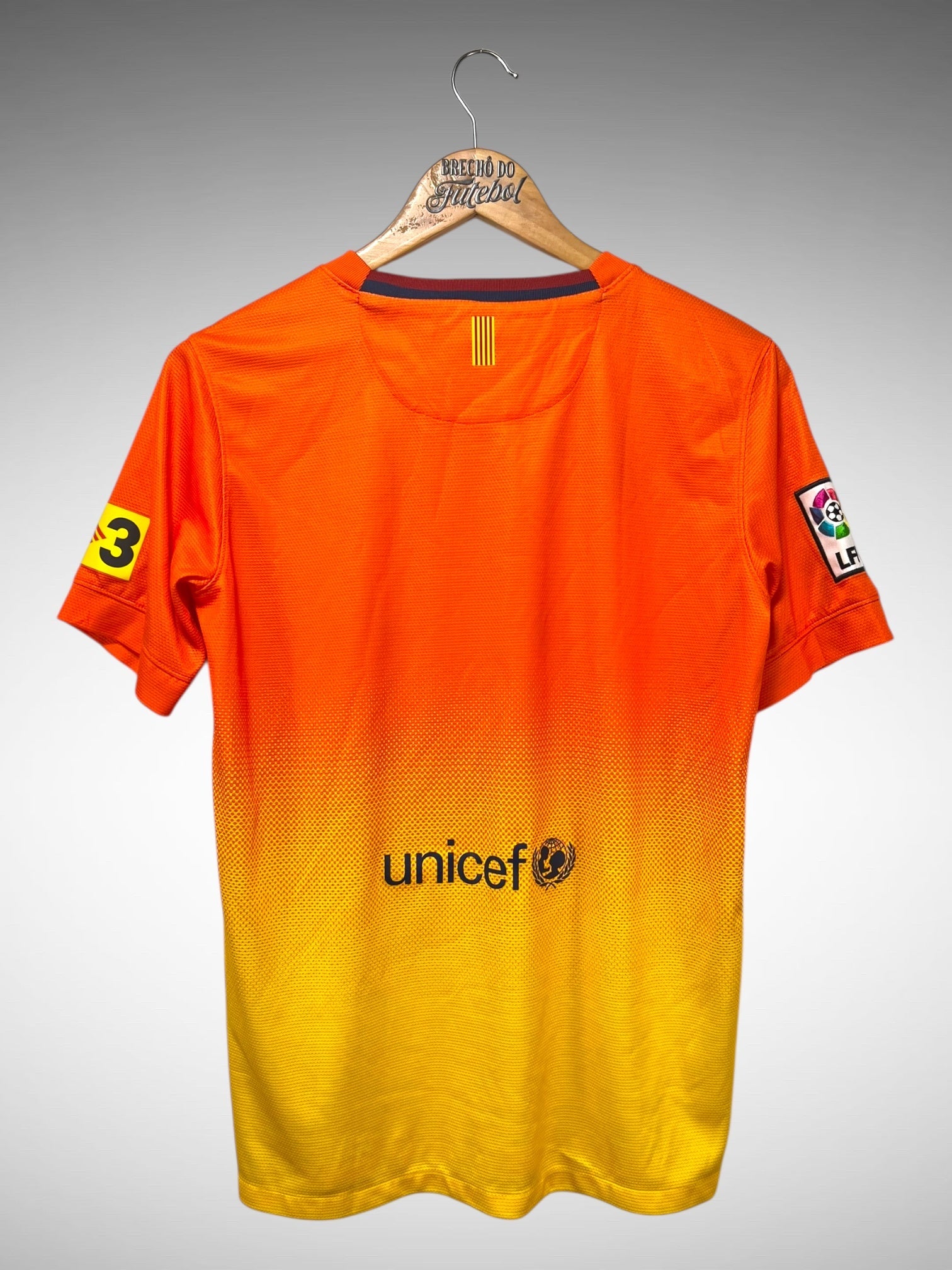 Barcelona 2012 Segunda Camisa Tam 15 Anos Infantil.