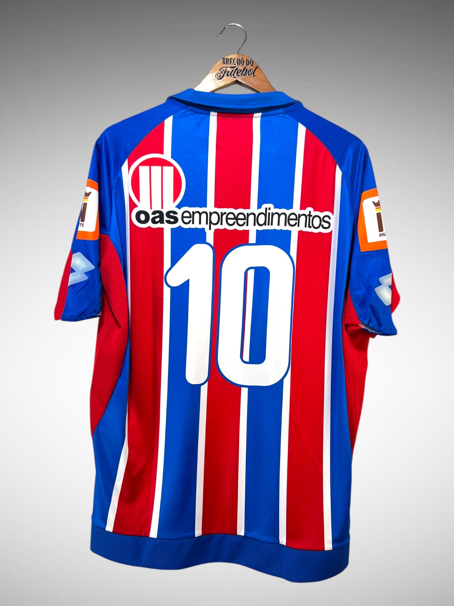 Bahia 2010 Segunda Camisa Tam G N 10.