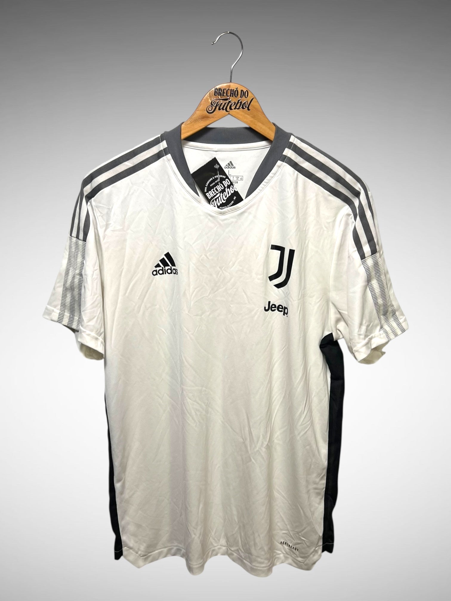 Juventus 2021 Camisa Treino Tam G.