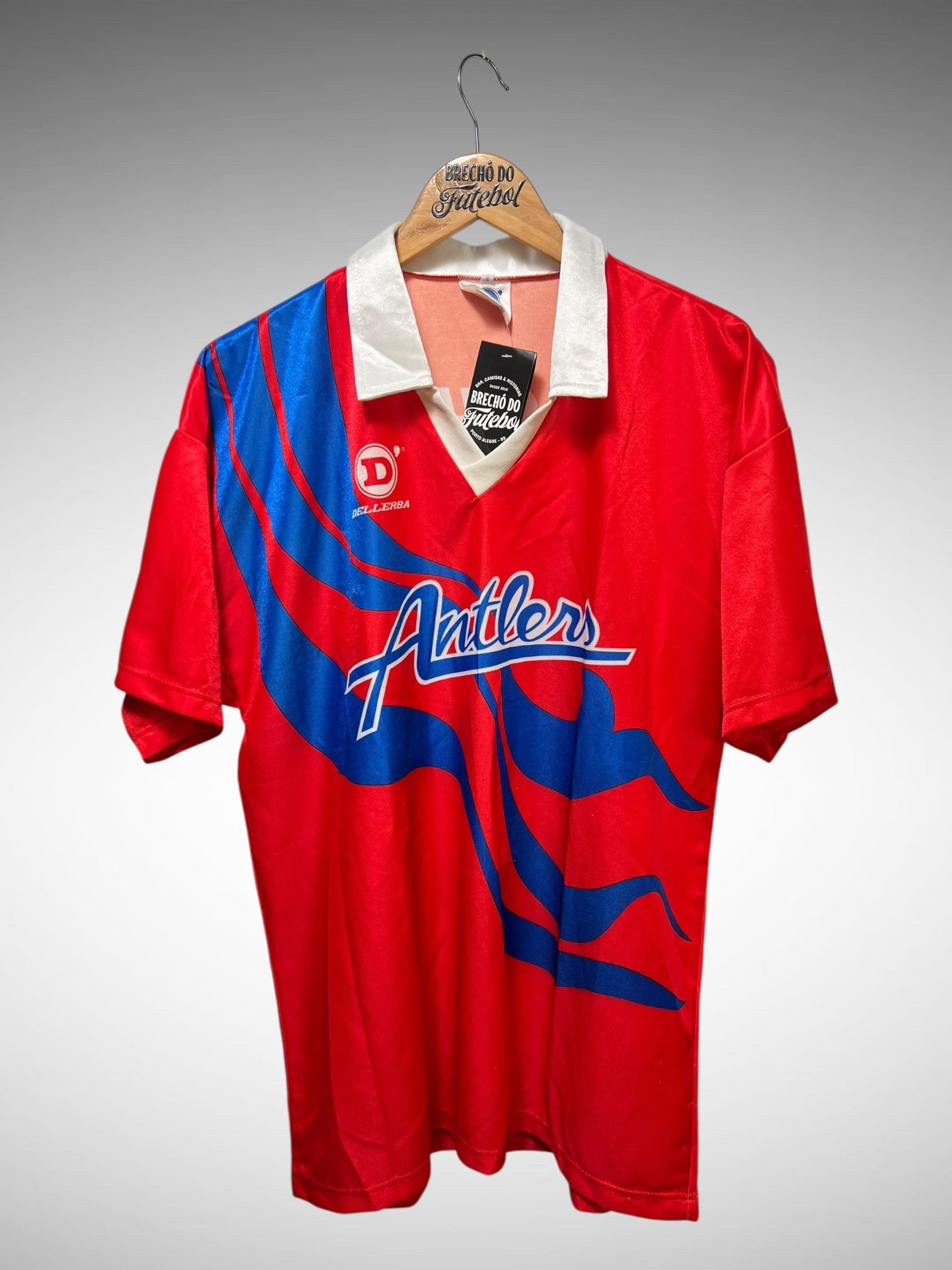 Kashima Antlers Anos 90 Primeira Camisa Tam G N 10.