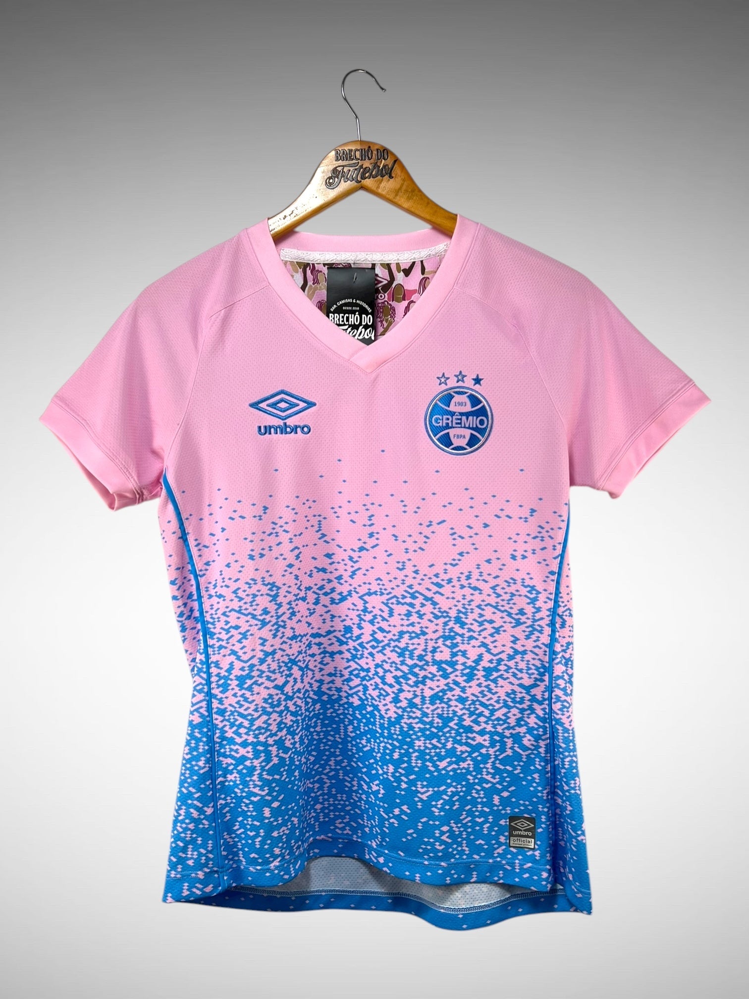 Grêmio 2021 Camisa Outubro Rosa Tam M Feminino.