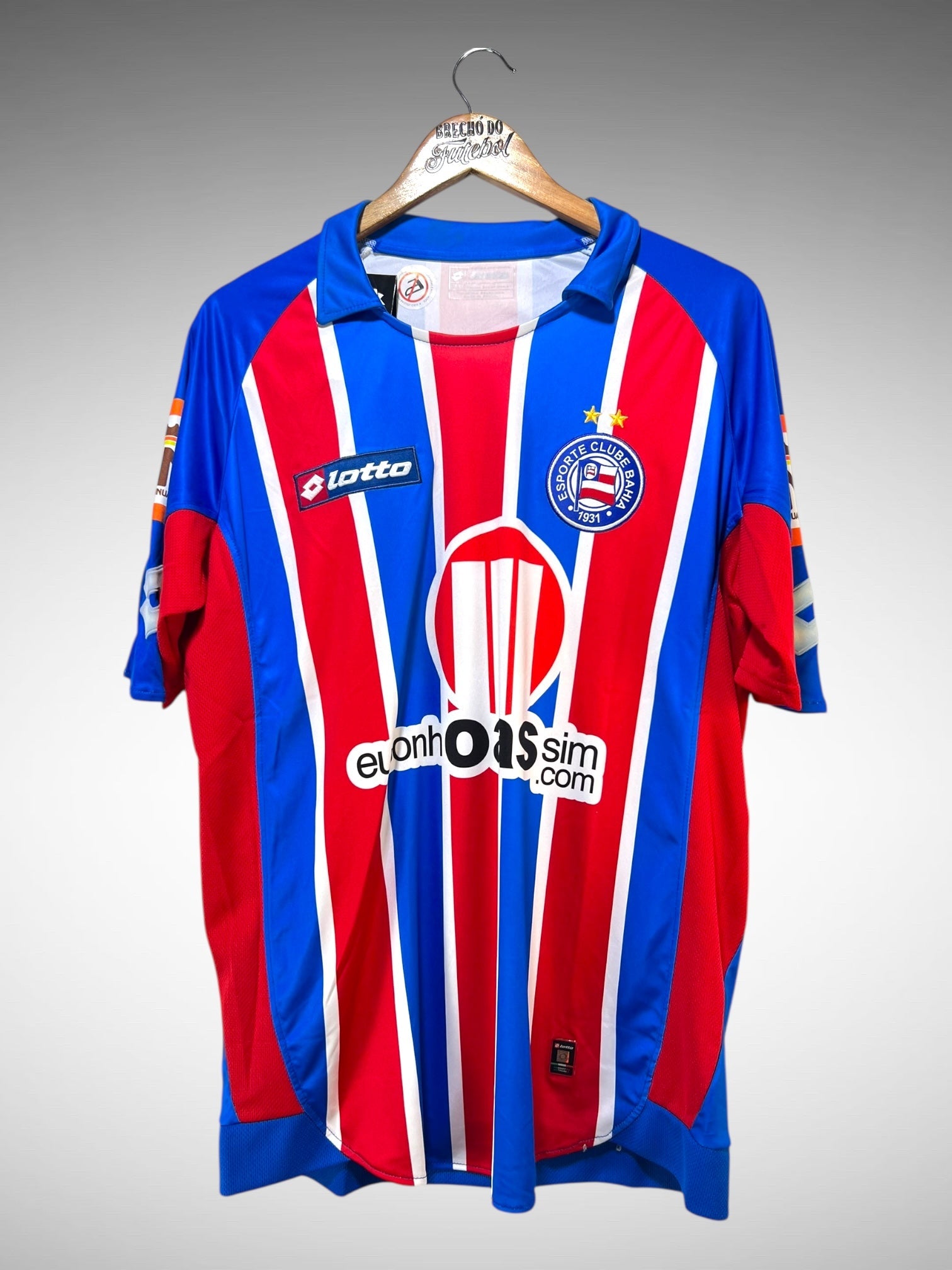 Bahia 2010 Segunda Camisa Tam G N 10.