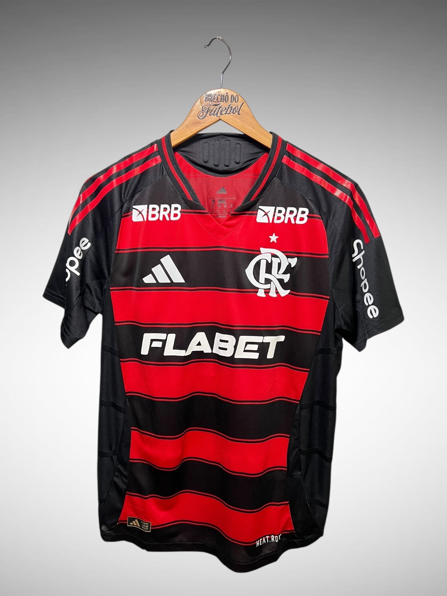 Flamengo 2025 Primeira Camisa Tam M N 4 Léo Pereira.