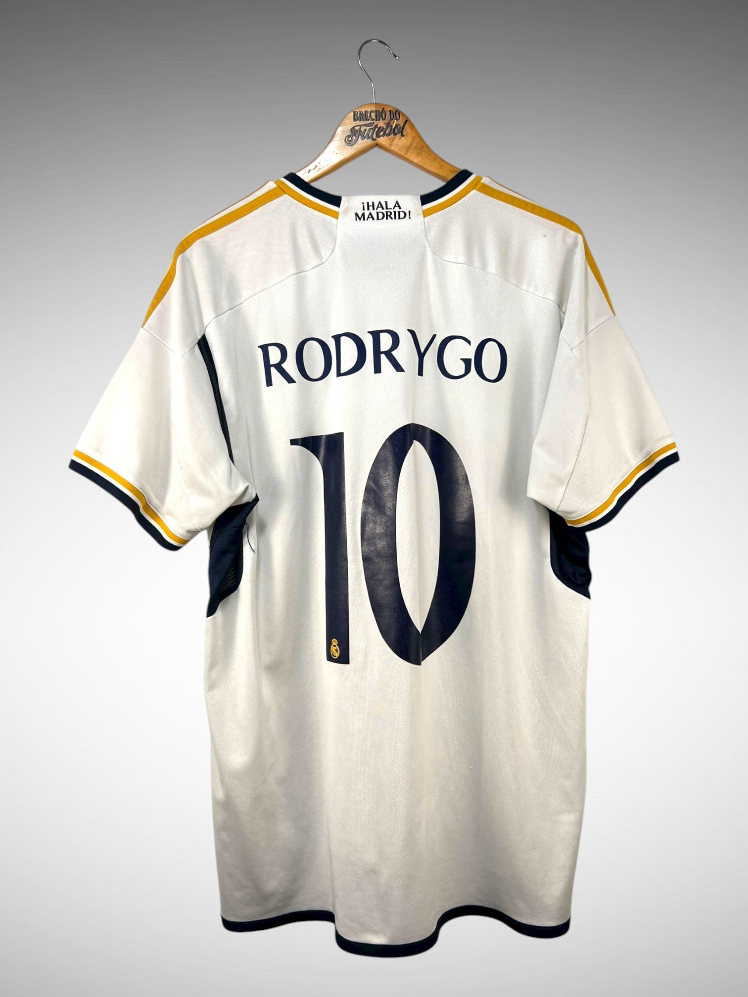 Real Madrid 2023 Primeira Camisa Tam 3G N 10 Rodrygo.