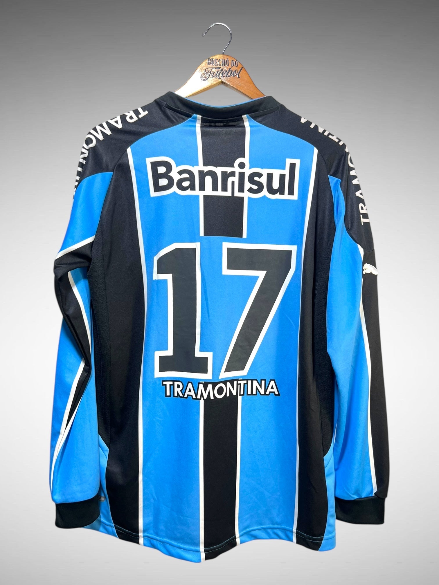 Grêmio 2010 Primeira Camisa Tam G N 17 Mangas Longas.