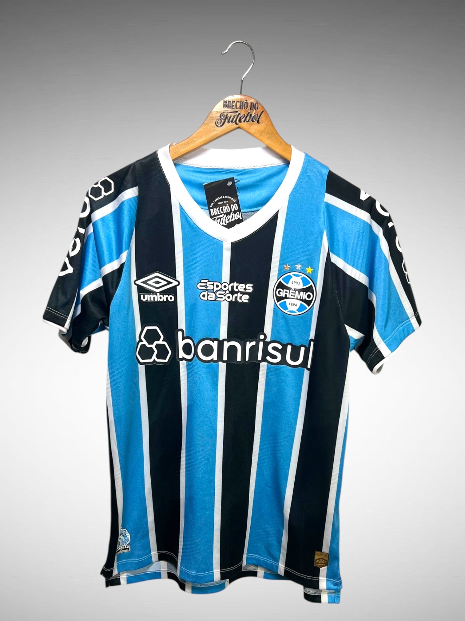 Grêmio 2024 Primeira Camisa Tam M Nº30 R.Caio.