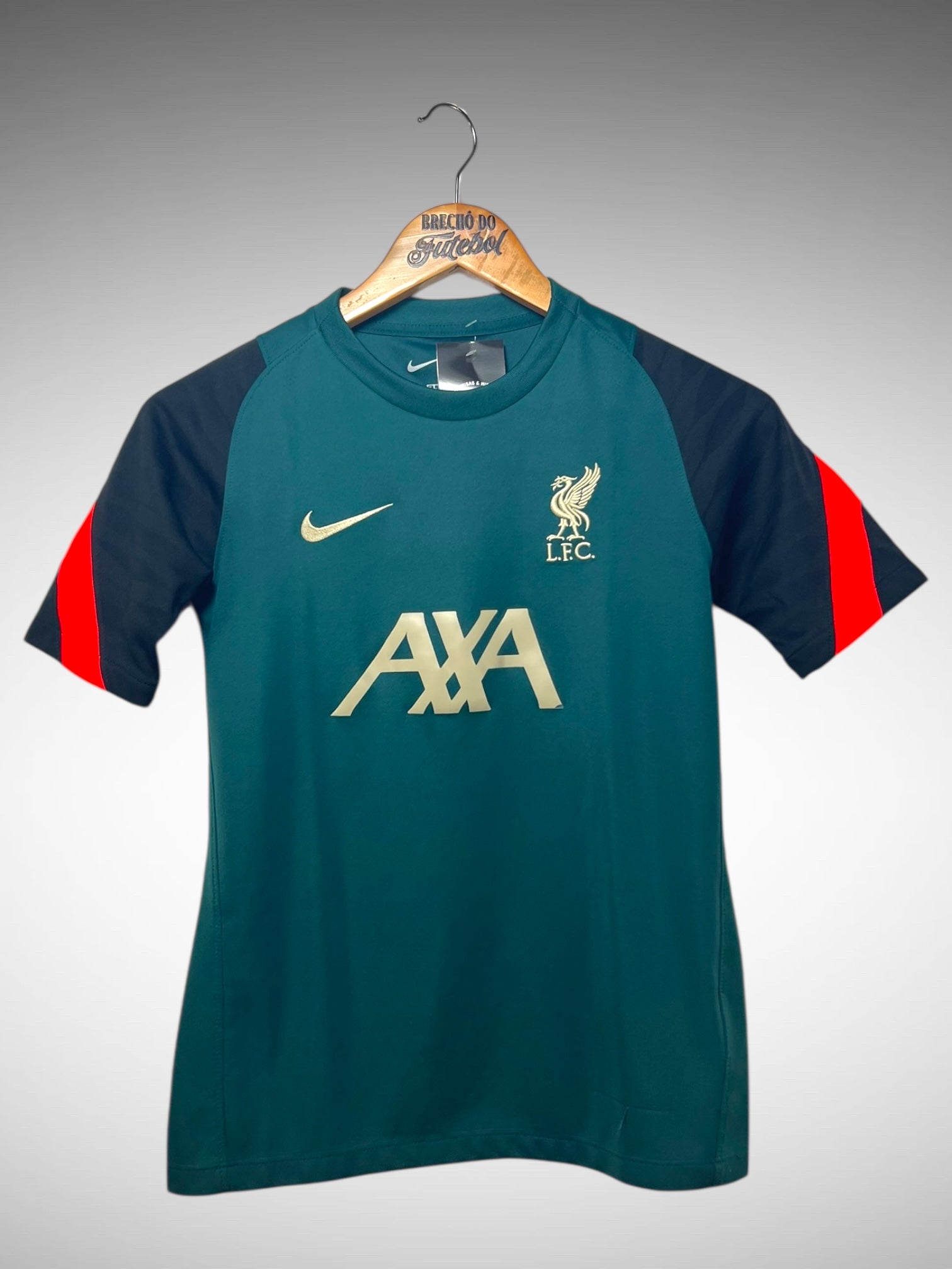Liverpool 2021 Camisa De Treino Tam 12 Anos Infantil.