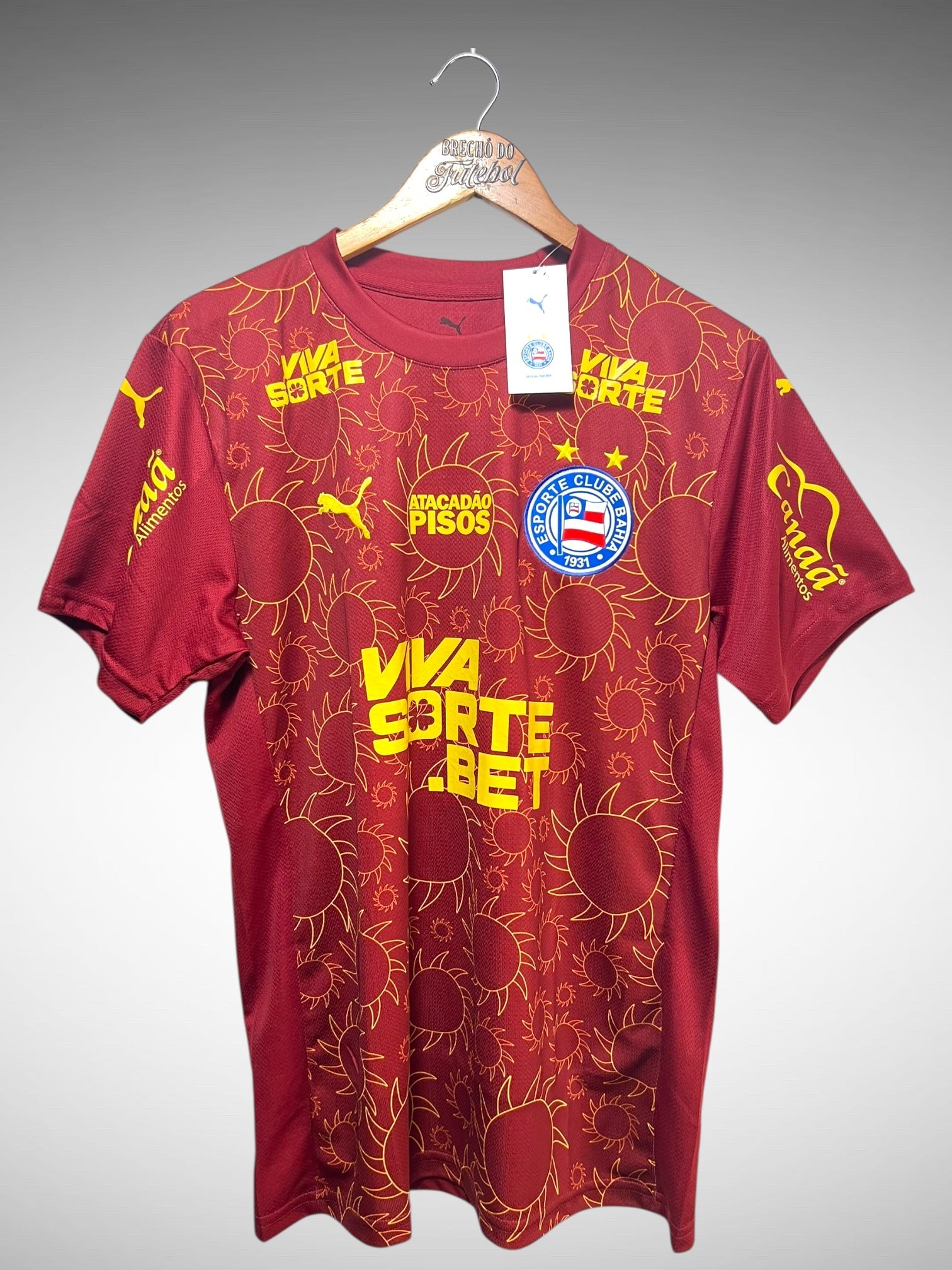 Bahia 2025 Terceira Camisa Tam M N 7 Ademir.