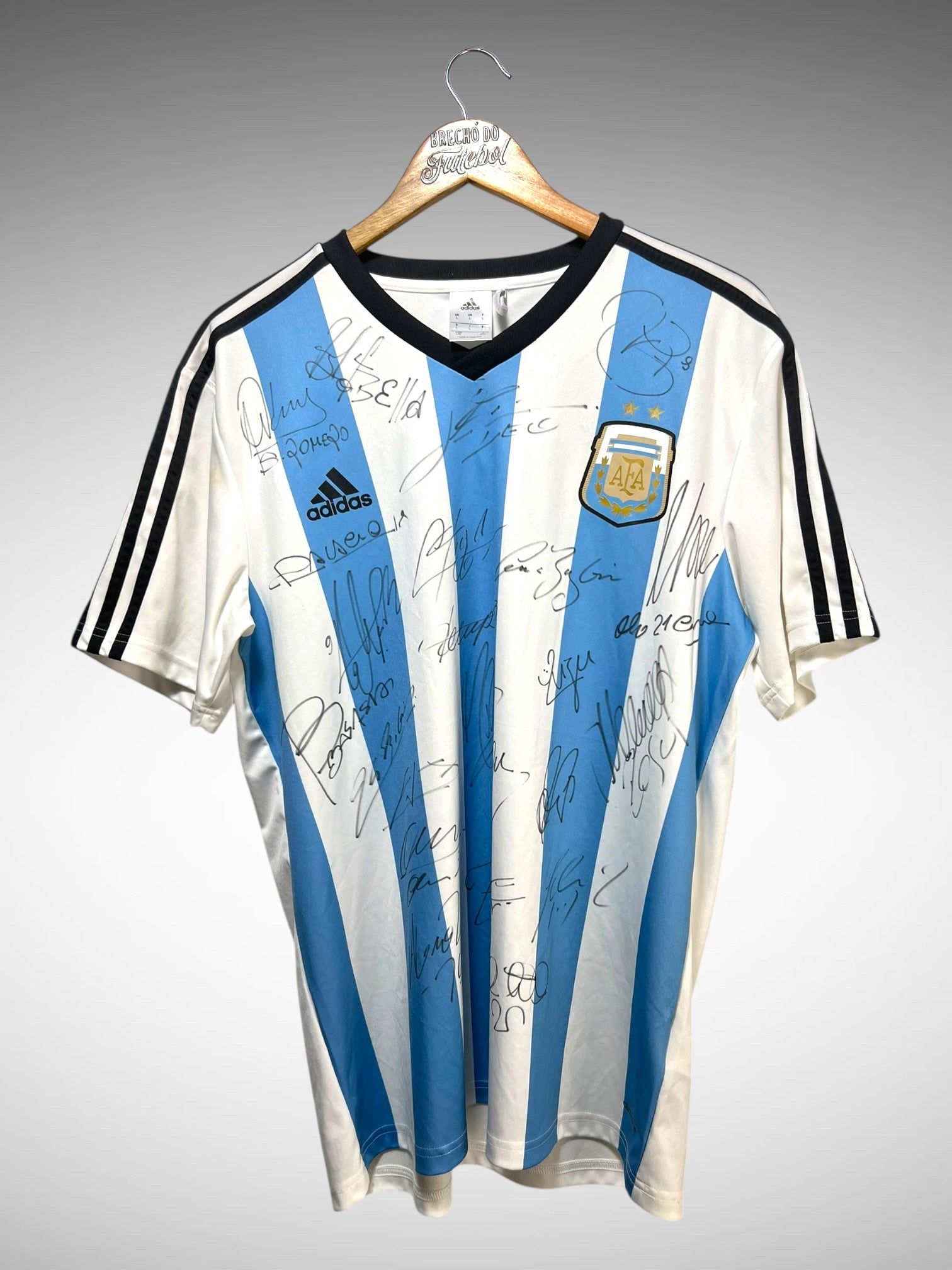 Argentina 2014 Primeira Camisa Tam G N 10 Messi.