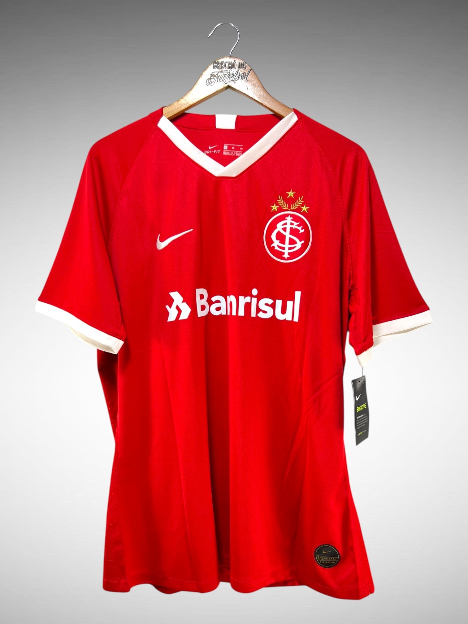 Internacional 2019 Primeira Camisa Tam GG N 10.