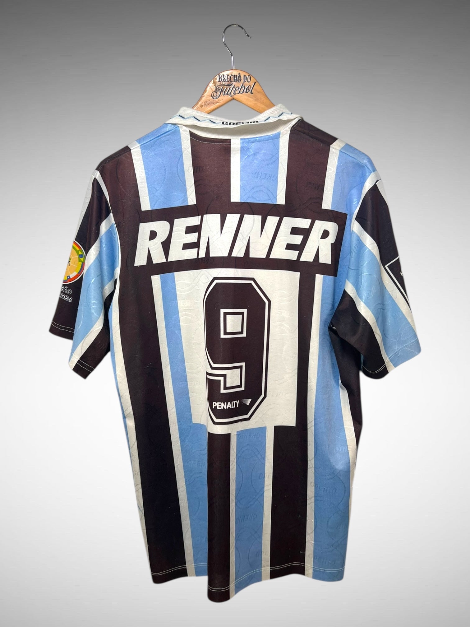 Grêmio 1995 Primeira Camisa Bi Libertadores Tam G N 9.