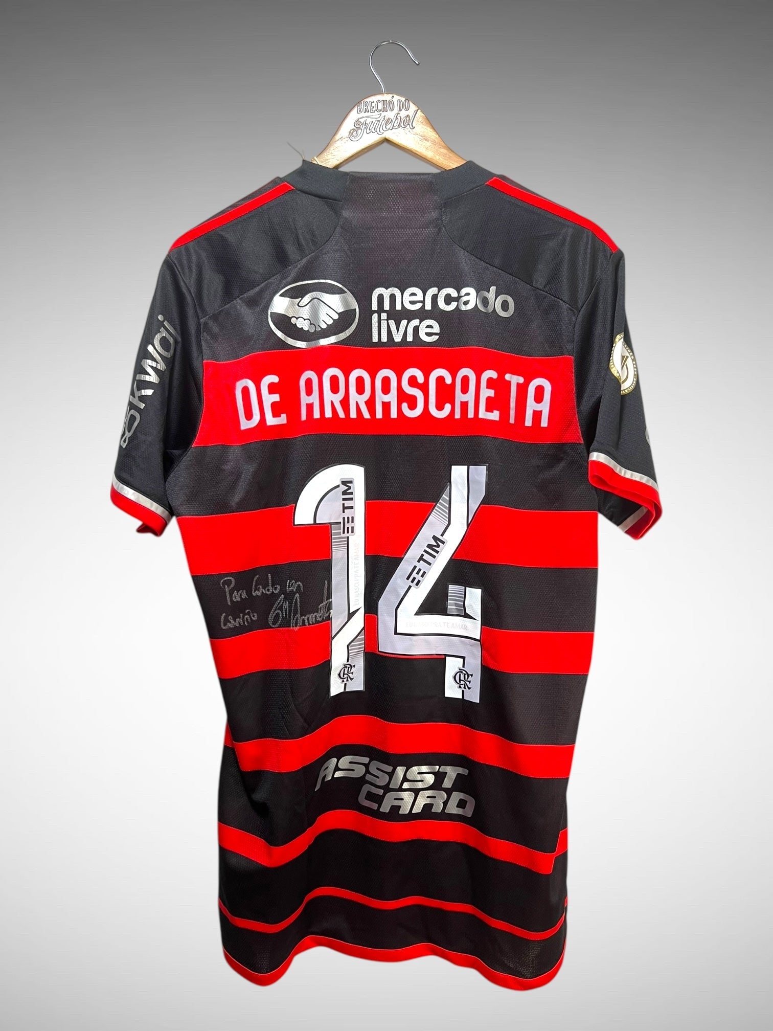 Flamengo 2024 Primeira Camisa Tam G N 14 De Arrascaeta.