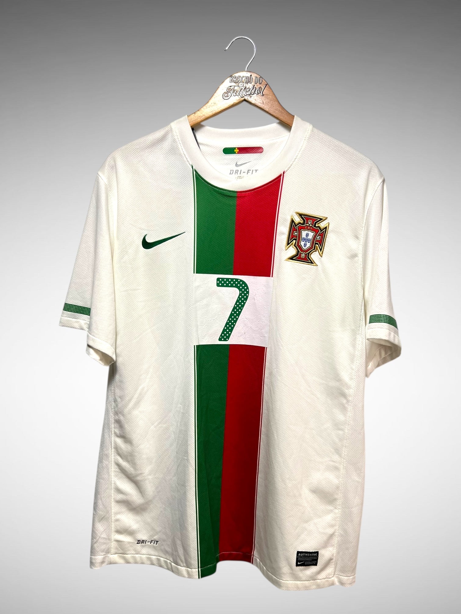 Portugal 2010 Segunda Camisa Tam G N 7 Ronaldo.