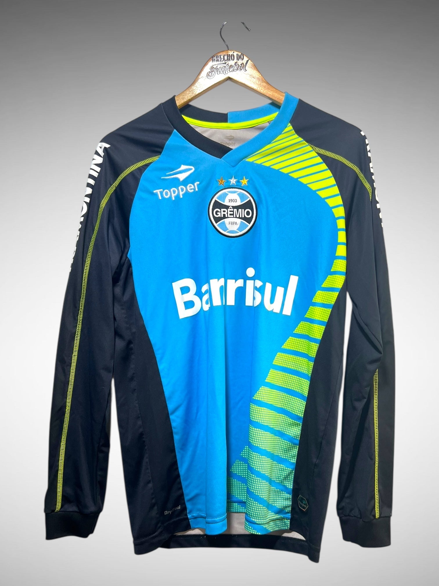 Grêmio 2013 Camisa De Treino Tam M Mangas Longas.