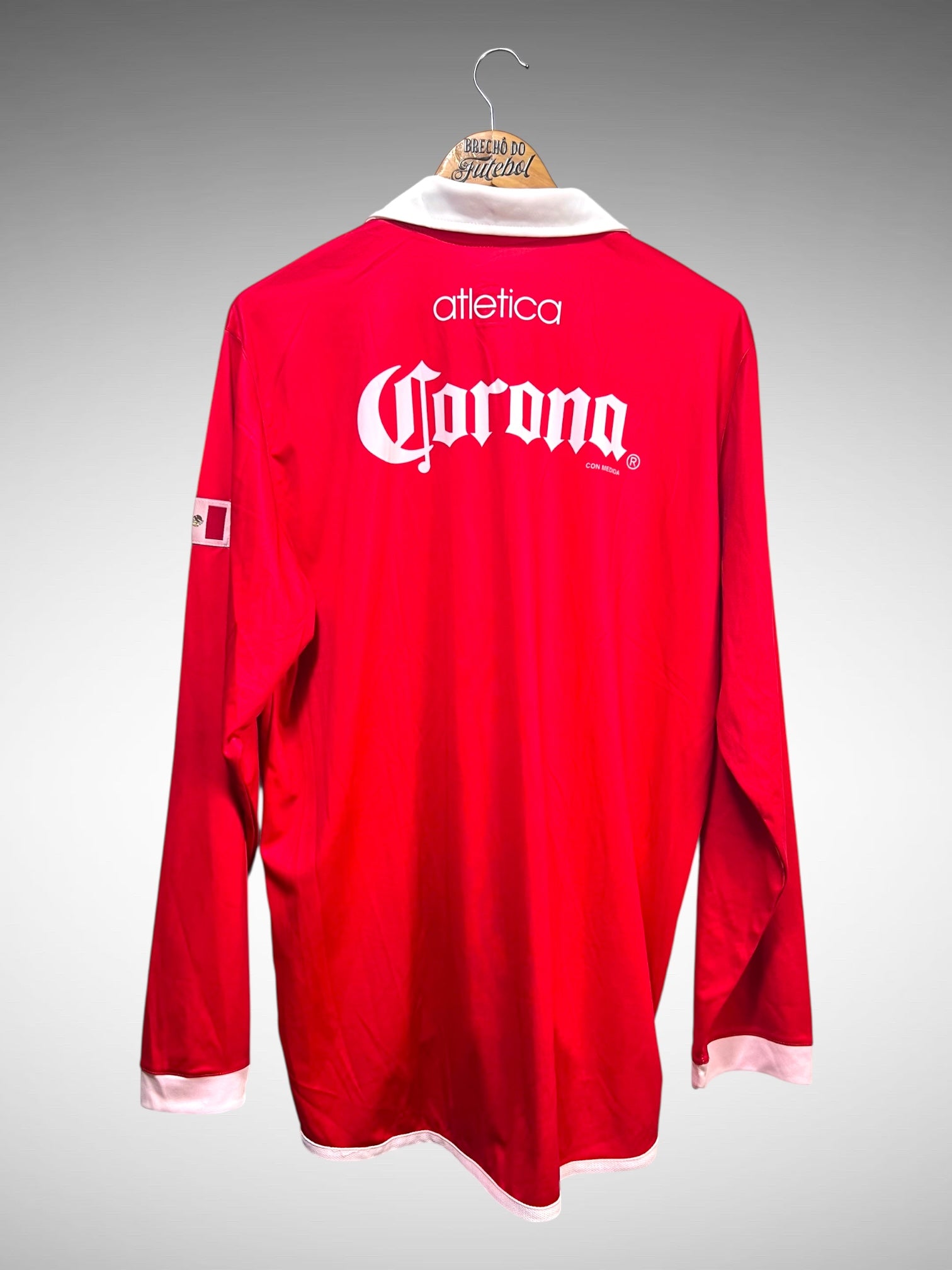 Deportivo Toluca 2009 Primeira Camisa Tam GG Mangas Longas.