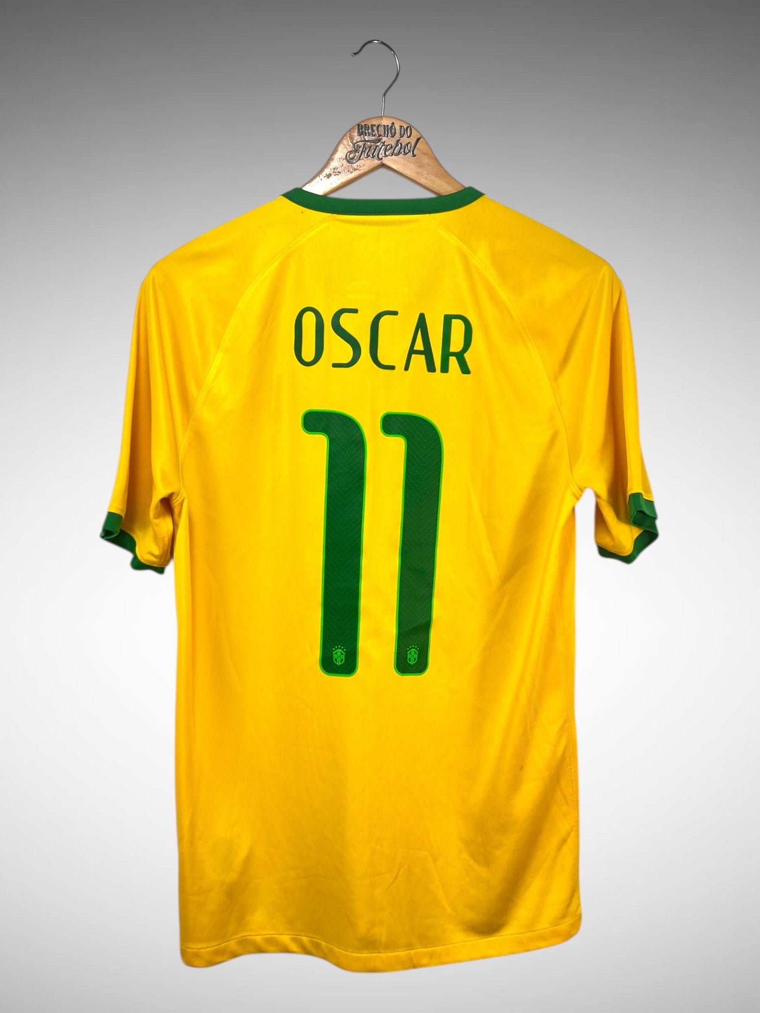 Brasil 2014 Primeira Camisa Tam M N 11 Oscar.