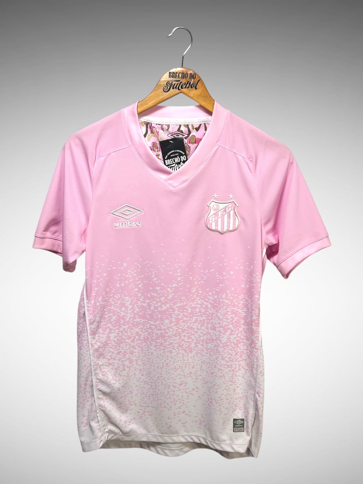 Santos 2021 Camisa Outubro Rosa Tam P.