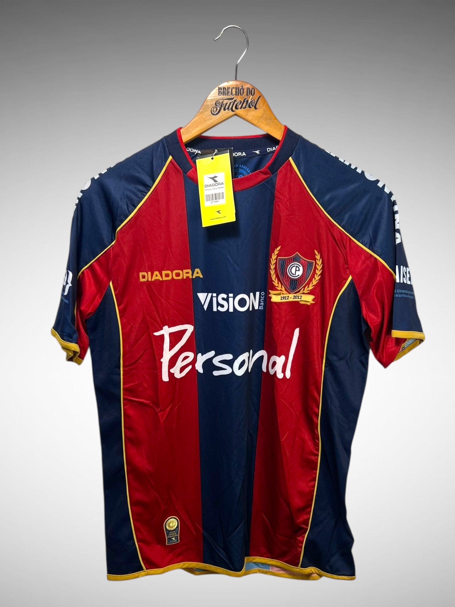 Cerro Porteno 2012 Primeira Camisa Tam PP.