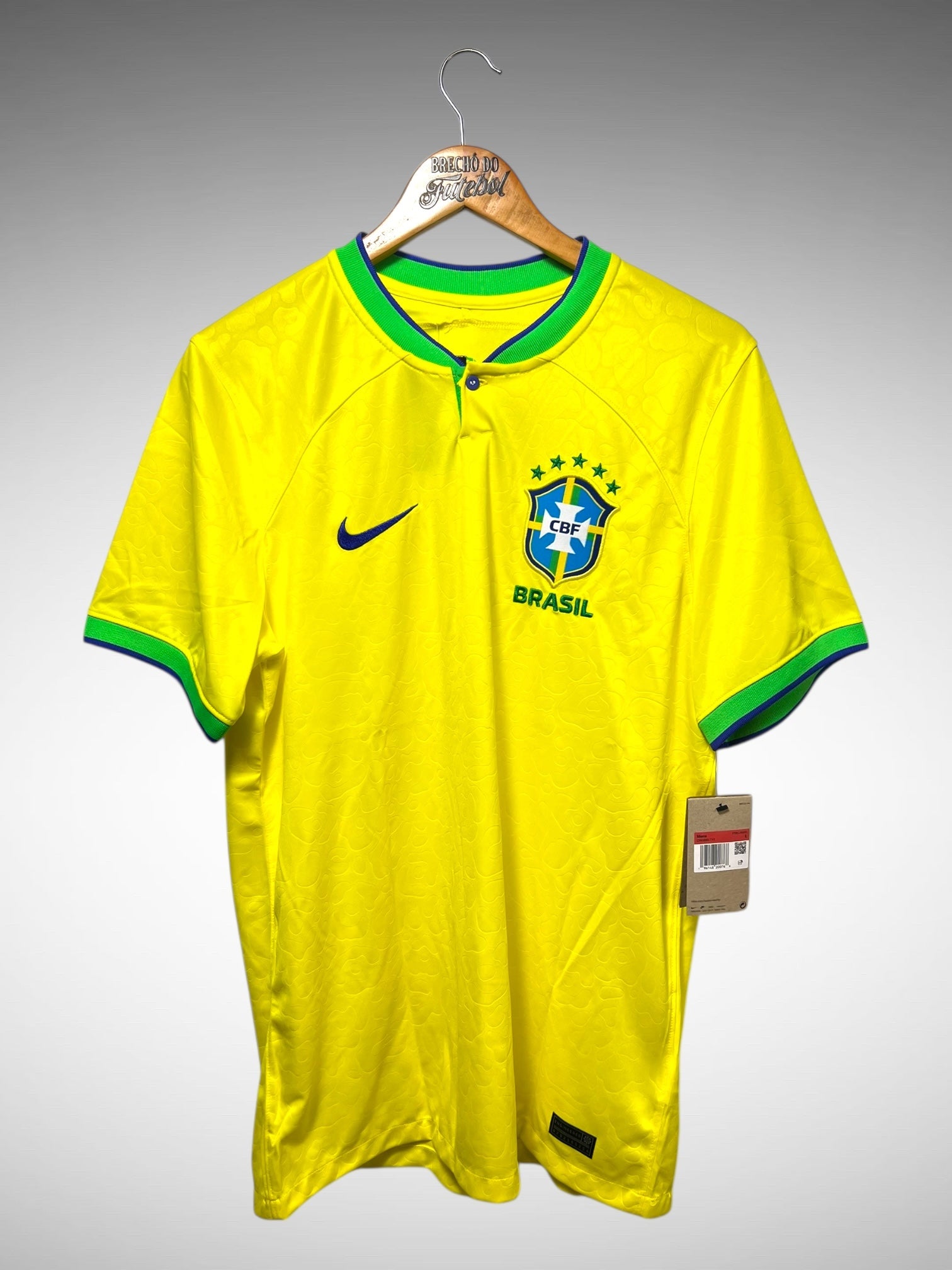 Brasil 2022 Primeira Camisa Tam G.