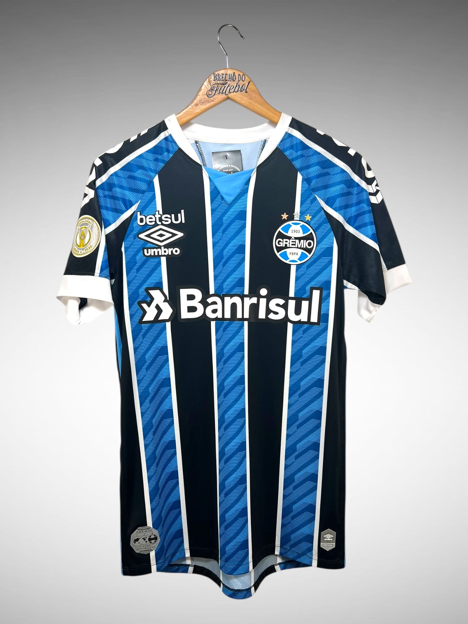 Grêmio 2020 Primeira Camisa Tam P N 11 Everton.