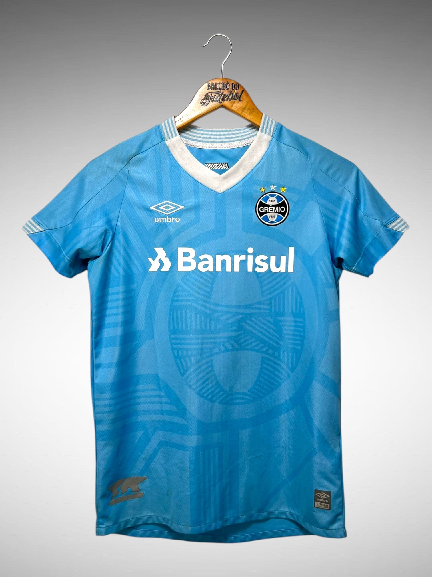 Grêmio 2022 Terceira Camisa Tam 14 Anos Infantil.
